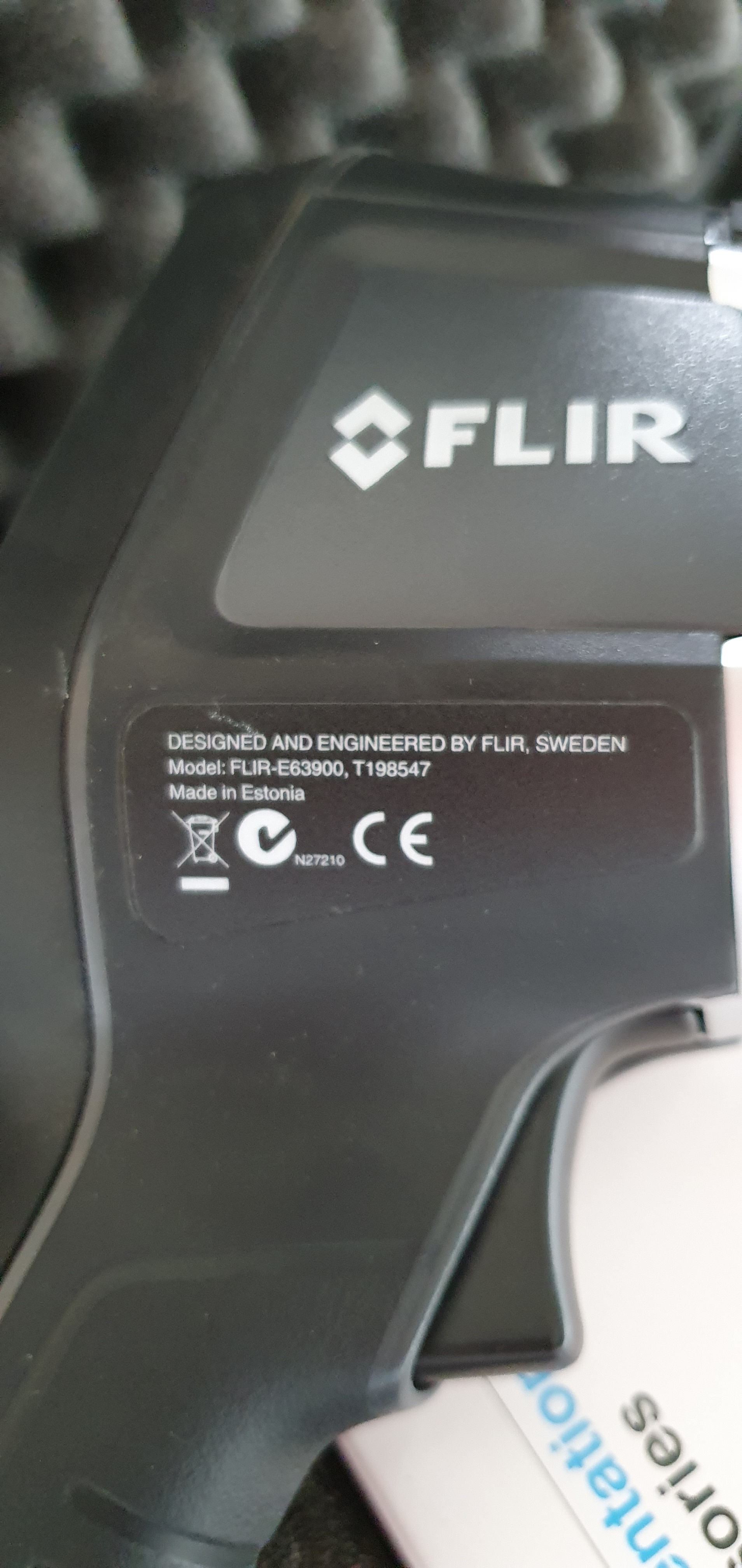 Thermal camera Flir e63900, T198547 PS Auction We Thermal camera Flir e63900, T198547 PS Auction We