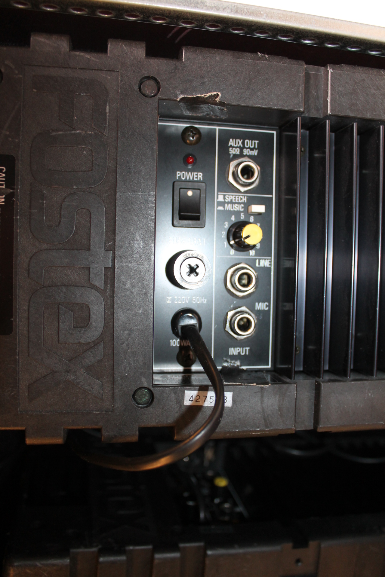 フォステクス SPA11 AMPLFIED SPEKER SYSTEM アンプ スピーカー ☆現状品☆【191130-27Ｈ　ト2】1000円スタート♪ Speaker Fostex SPA11 - PS Auction - We value the future - Largest