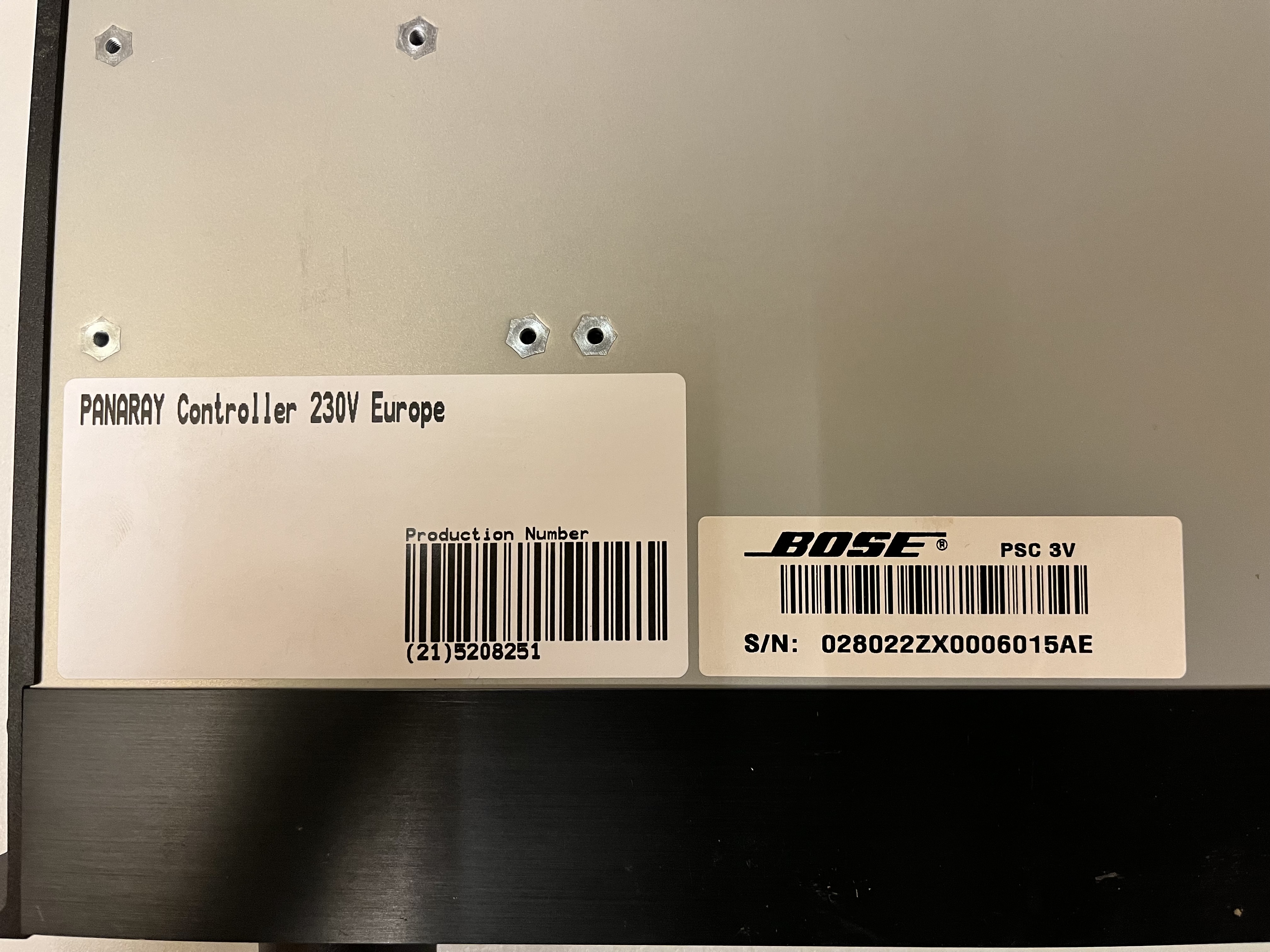 Bose PANARAY System Digital Controller (Gebraucht) in Ehrendingen für CHF 100 – nur Abholung auf