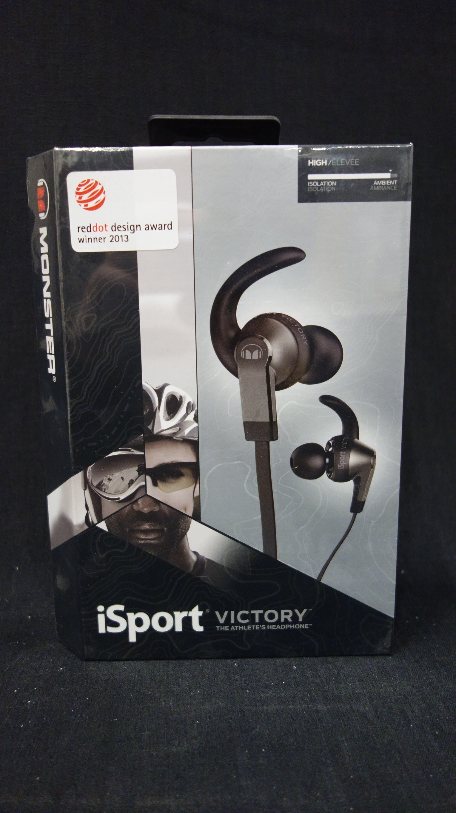 Monster iSport Victory In-Ear Headphones - Black - Free shipping - PS  Auction - We value the future - Largest in net auctions