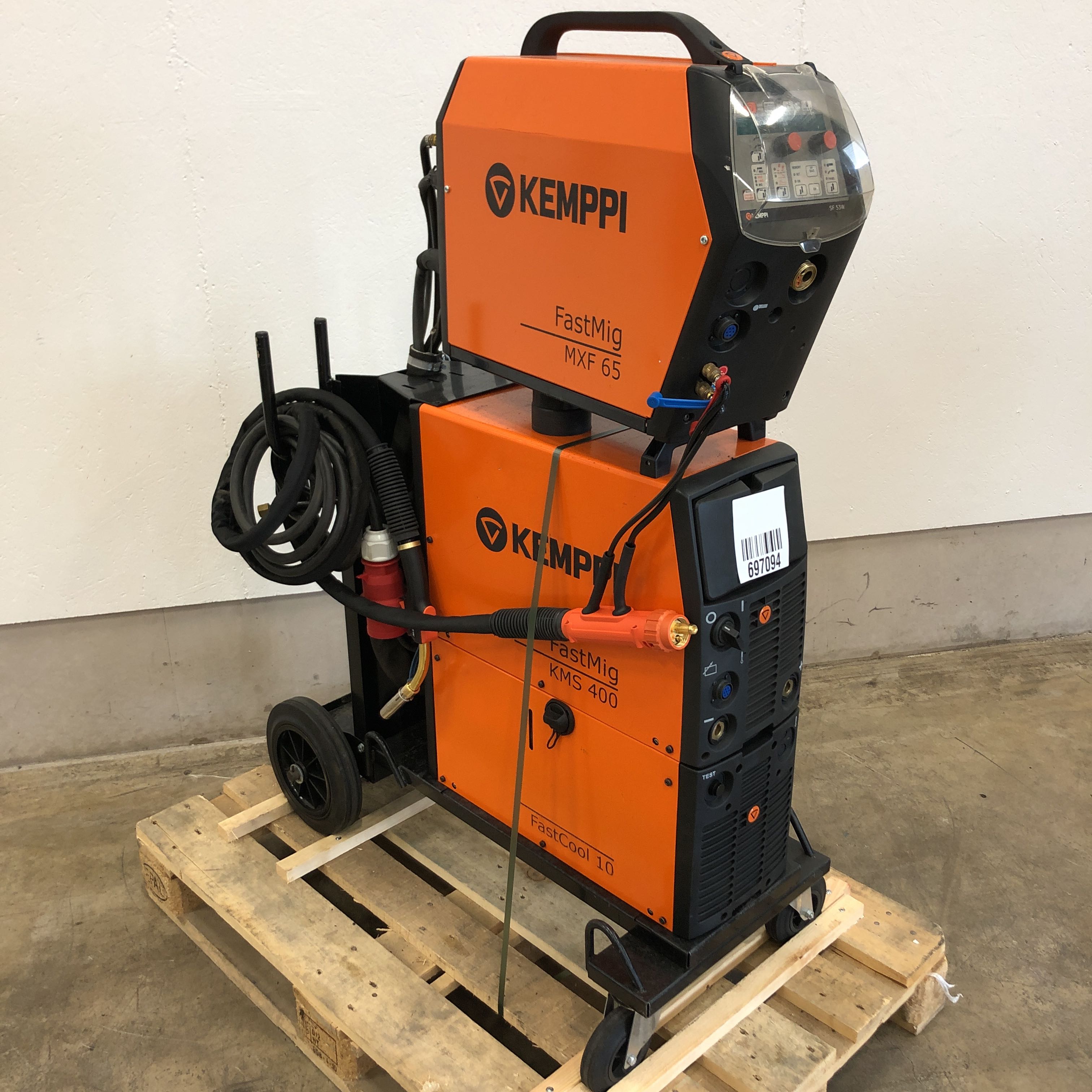 Mig welding machine Kemppi FastMig KMS 400 Synergic PS Auction We