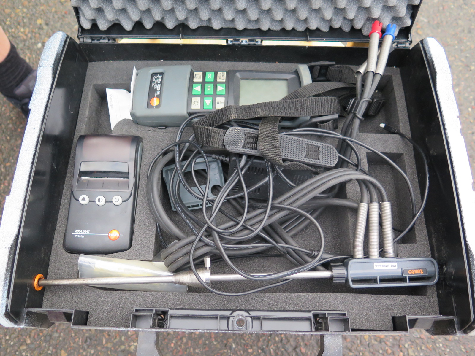 Smoke gas meter Testo 325-M - PS Auction - We value the future 