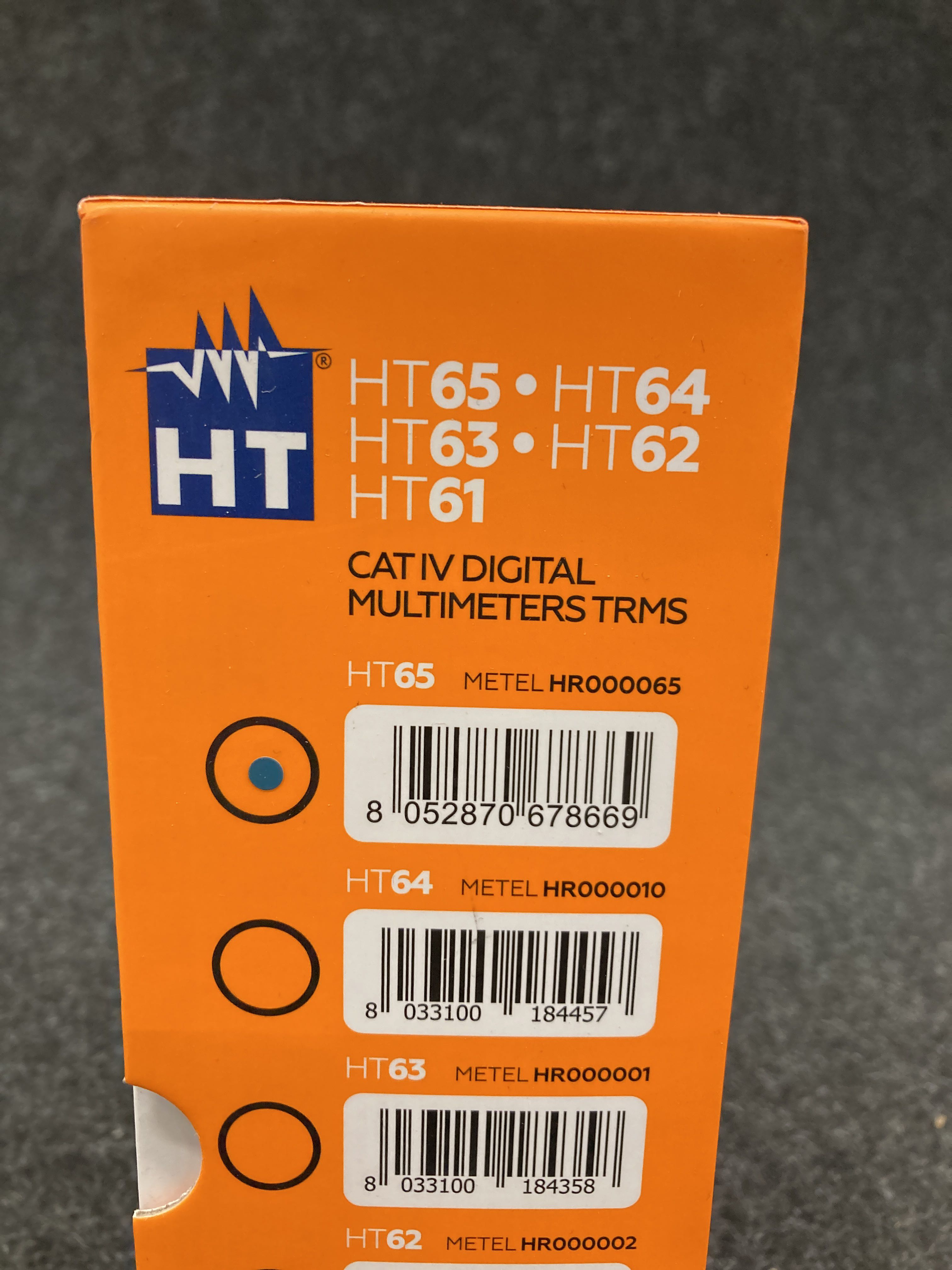 Multimeter HT65 1500VDC / 1000VAC - PS Auction - We value the future ...