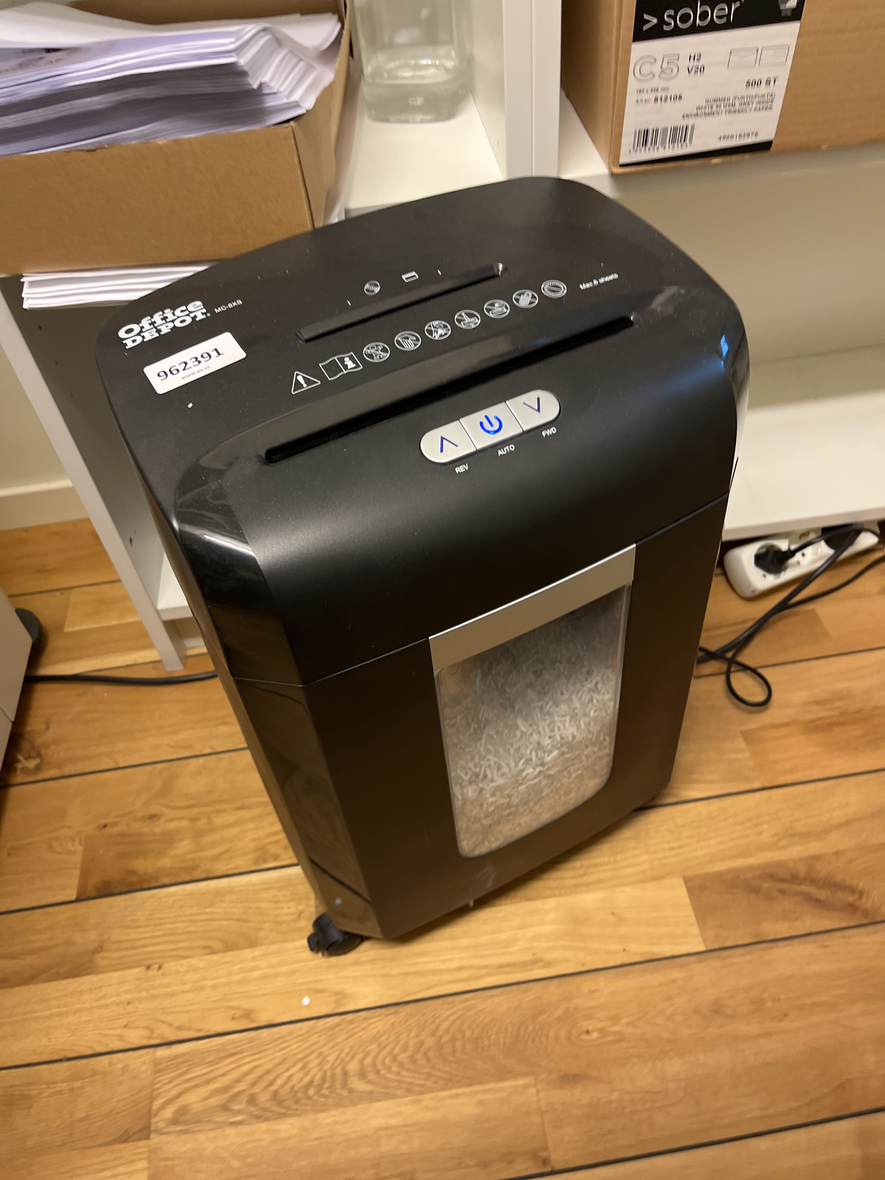 Document Shredder Office Depot PS Auction We value the future