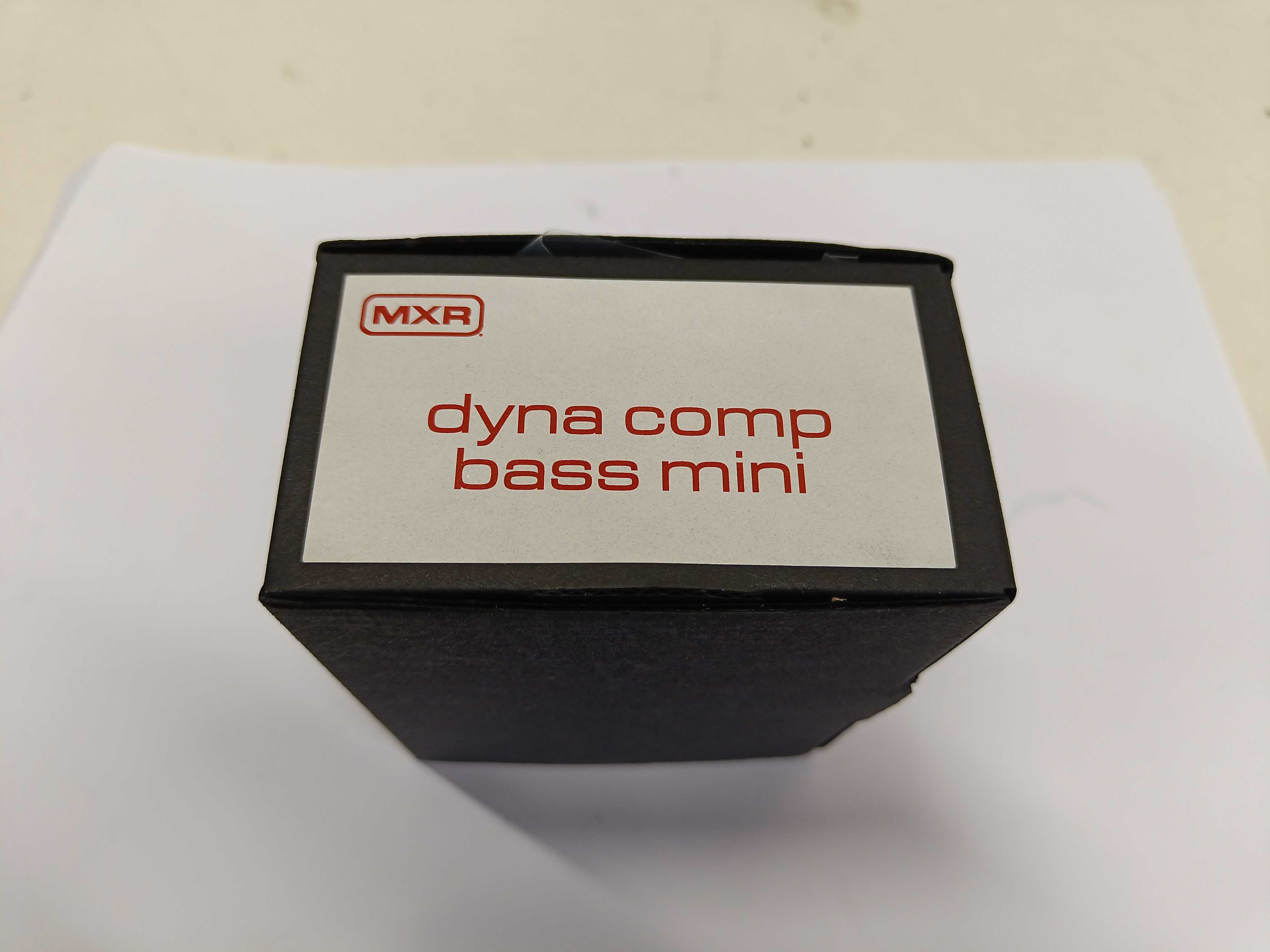 Base effect pedal MXR Dyna com bass mini - PS Auction - We value