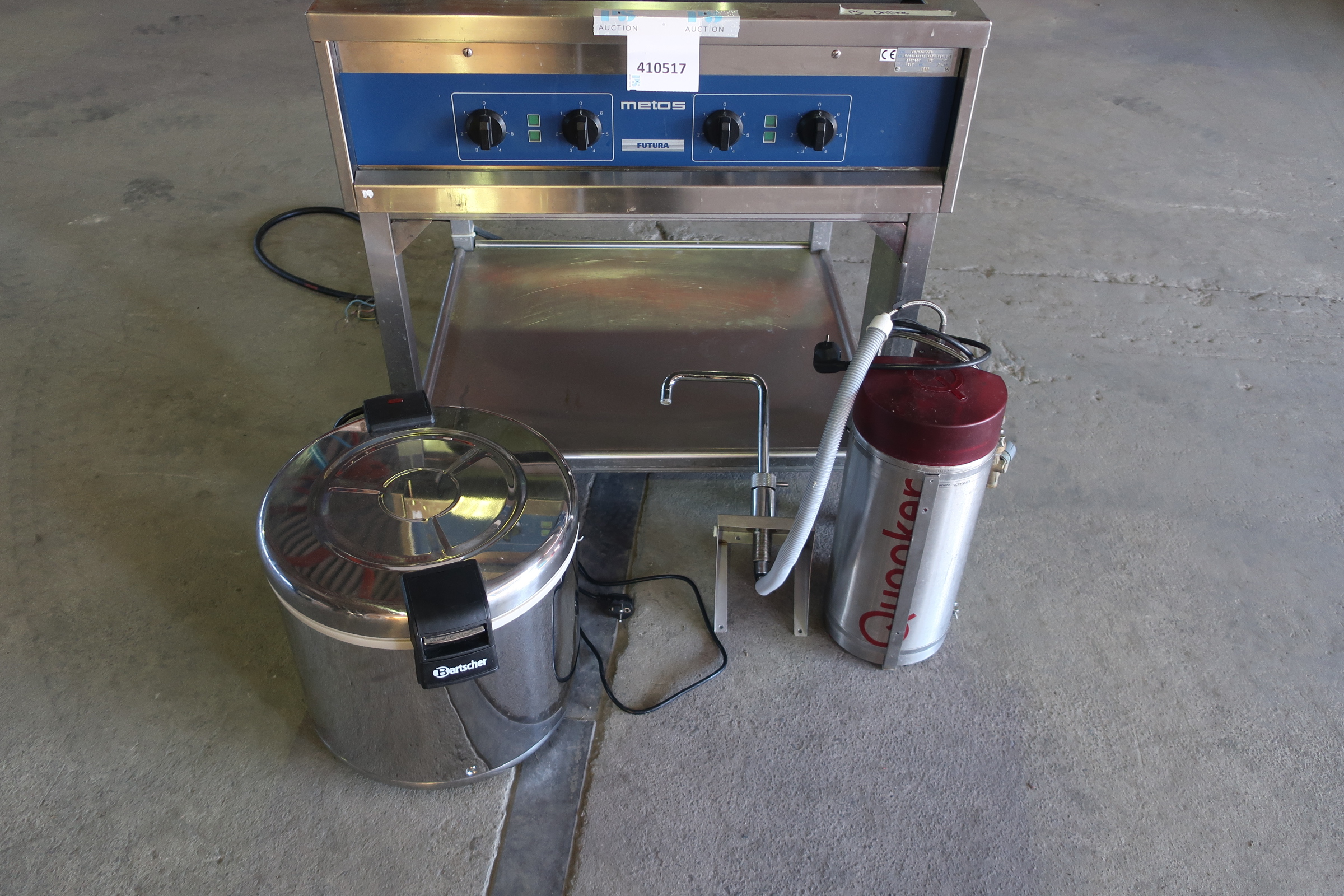 Eat from Metos, risk choir, Quooker water heater - PS Auction - We value  the future - Largest in net auctions