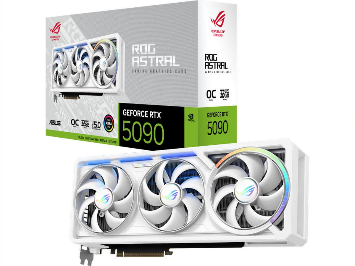Graphics card ROG Astral GeForce RTX™ 5090 32GB GDDR7 White OC