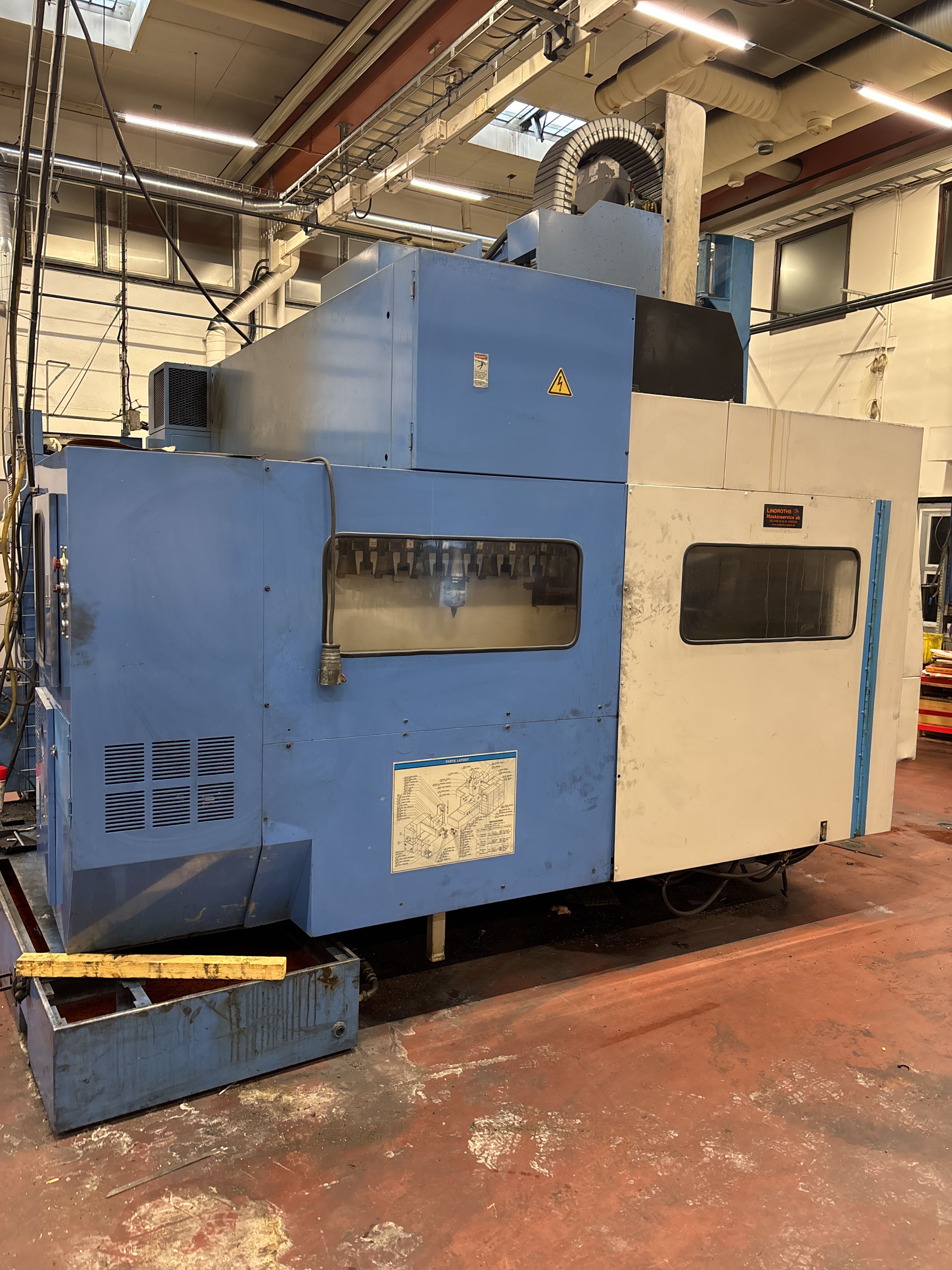 Machining center - Mazak AJV-35/60 - 1989 - PS Auction - We value