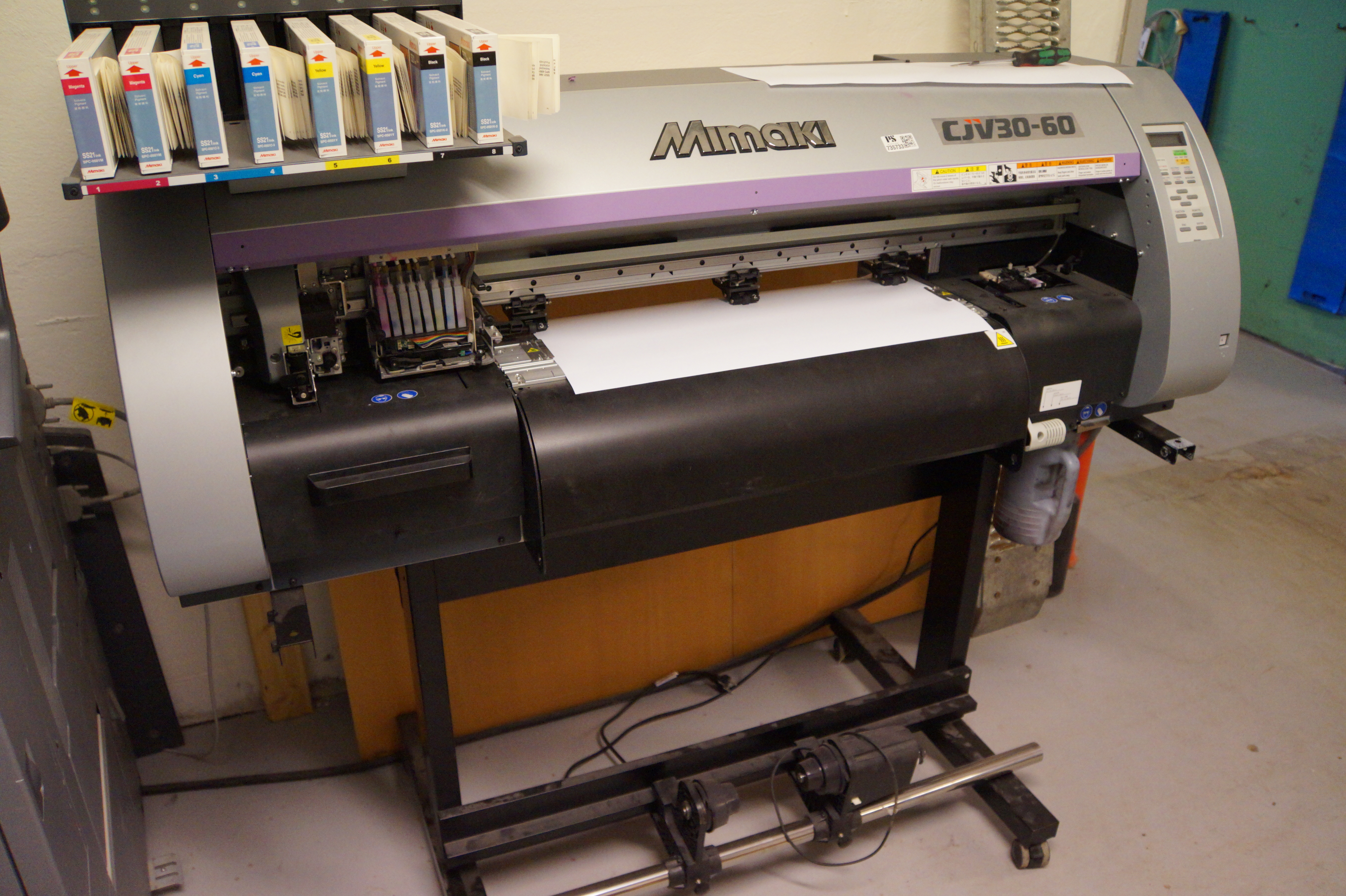 Color printer Mimaki CJV30-60 - PS Auction - We value the future ...