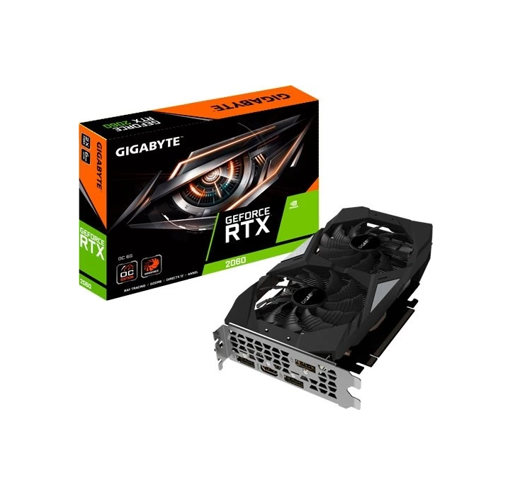 Graphics Card Gigabyte GeForce RTX 2060 OC 6G rev 2.0 - PS Auction