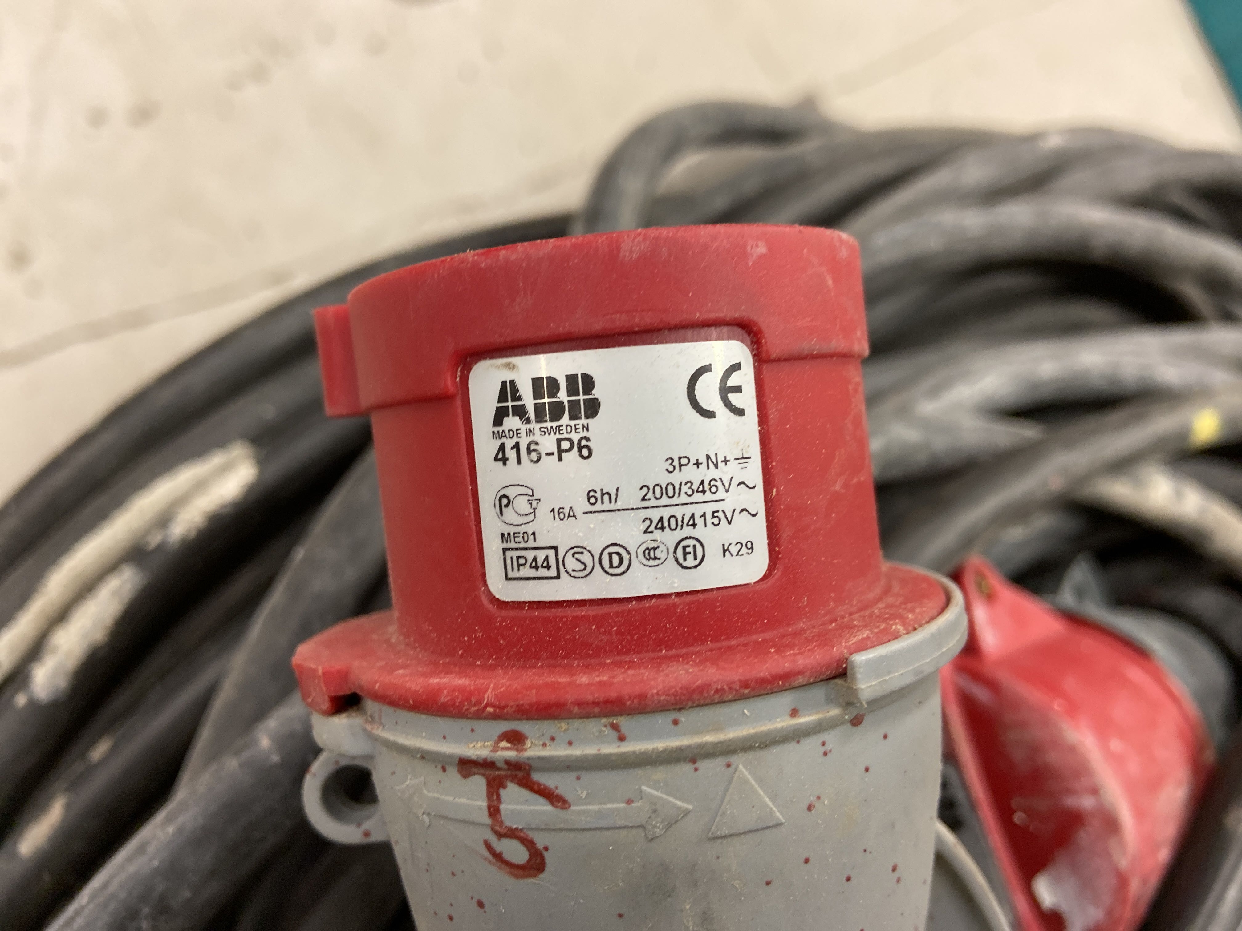 Various electrical cables ABB - PS Auction - We value the future ...