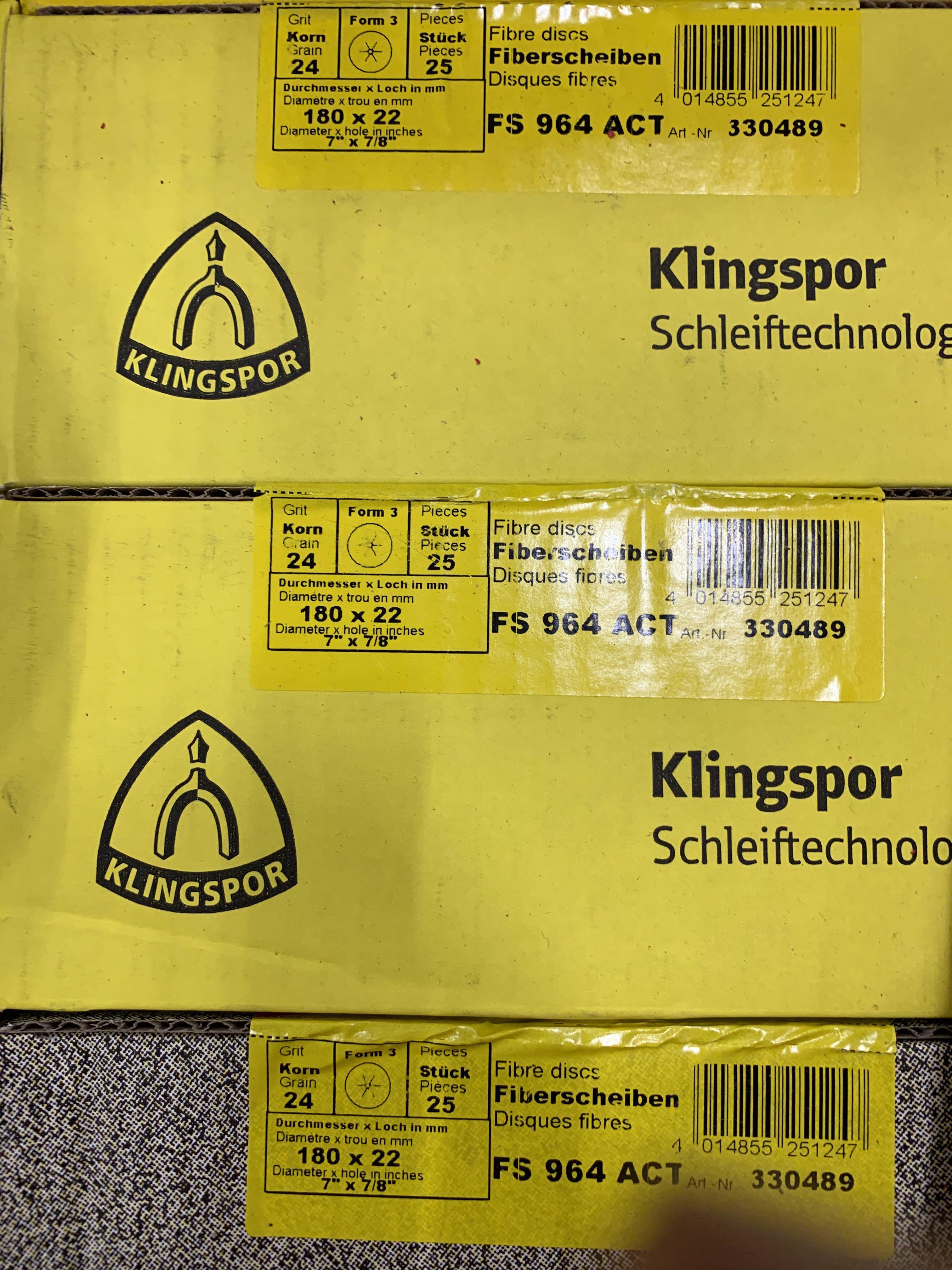 Assortment of grinding wheels Klingspor PS Auction We value the