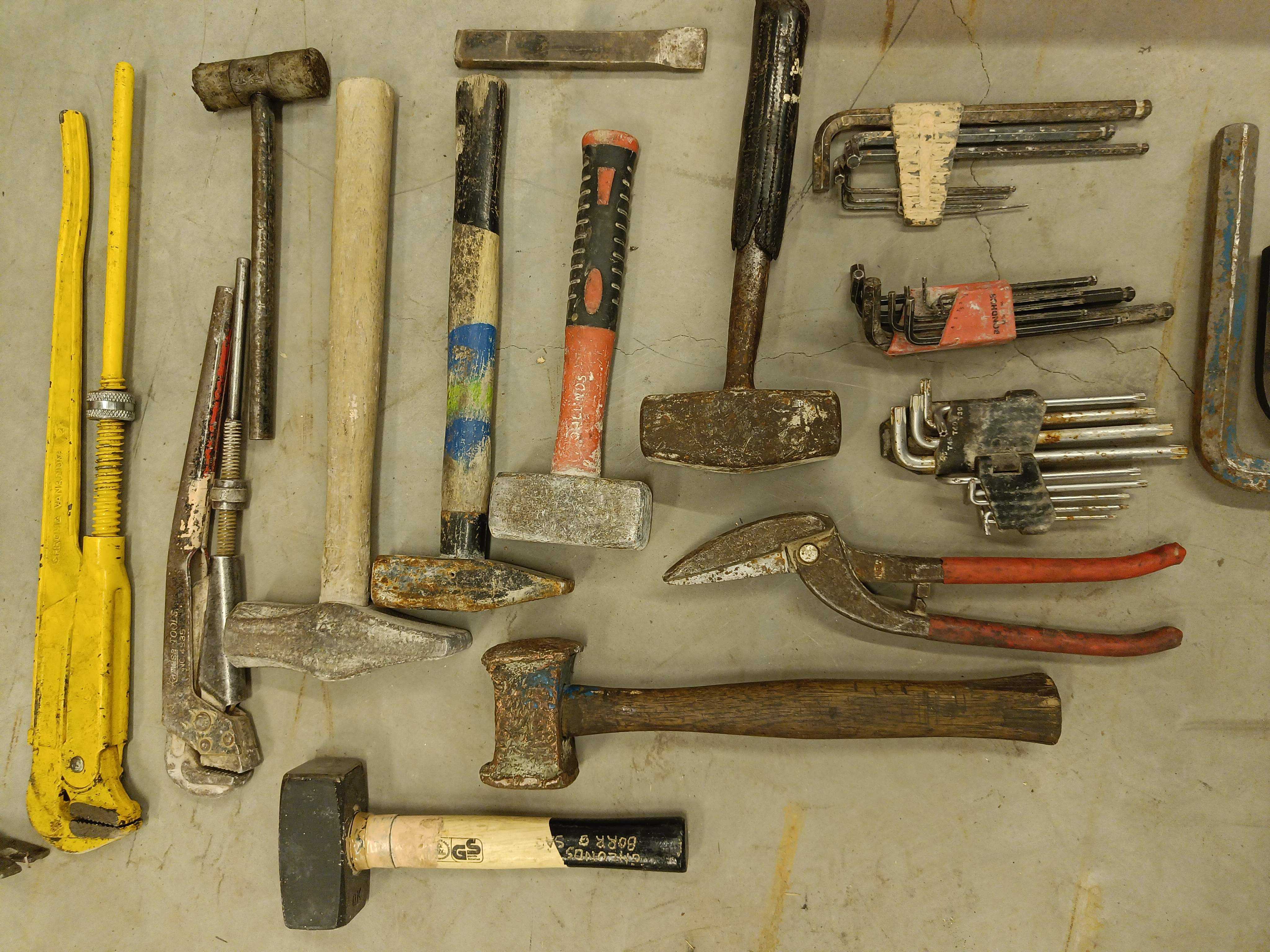 Hand tools PS Auction We value the future Largest in net auctions