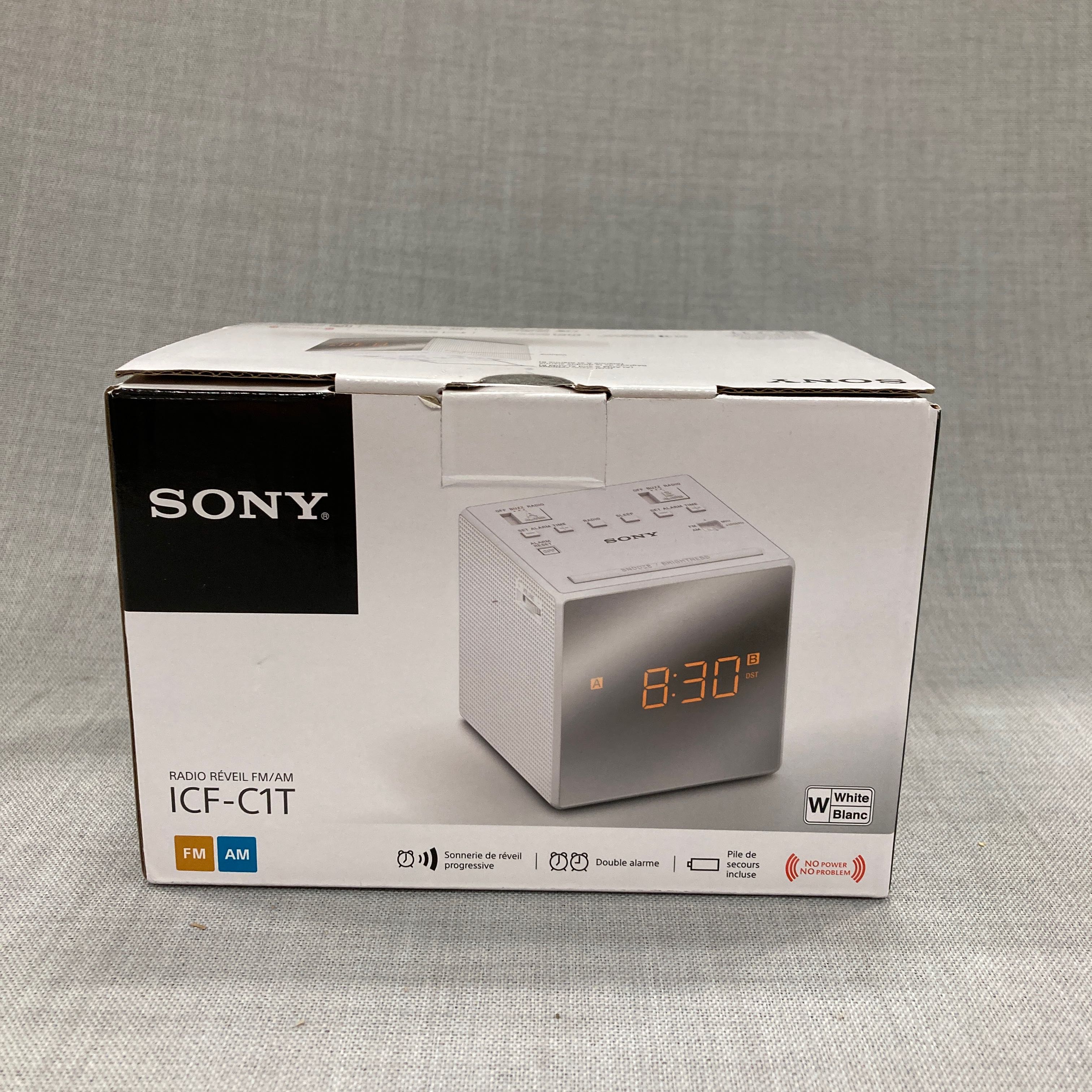 Sony ICFC1T clock radio PS Auction We value the future Largest