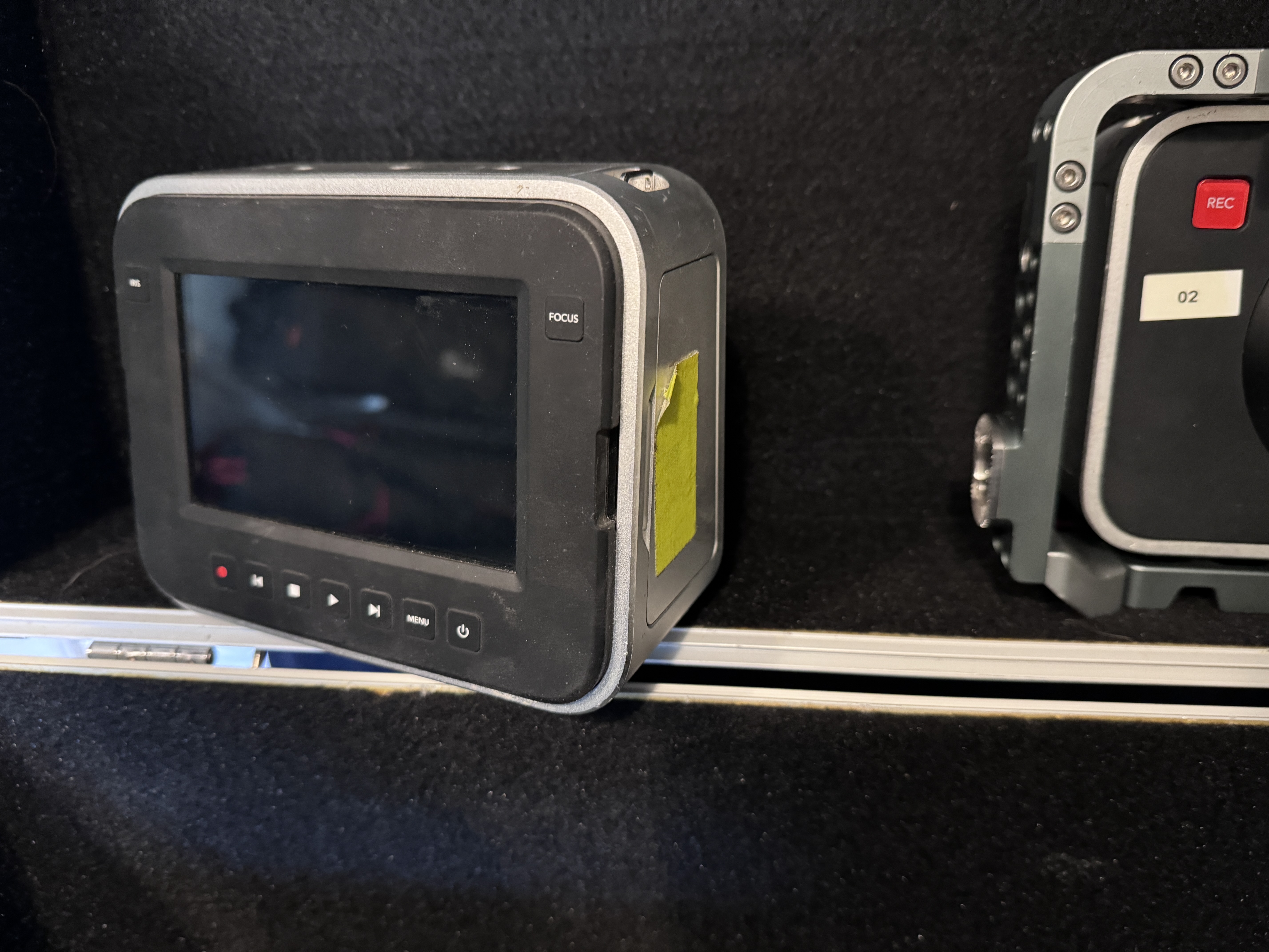 Blackmagic Production Camera 4K, 2 pcs with various accessories