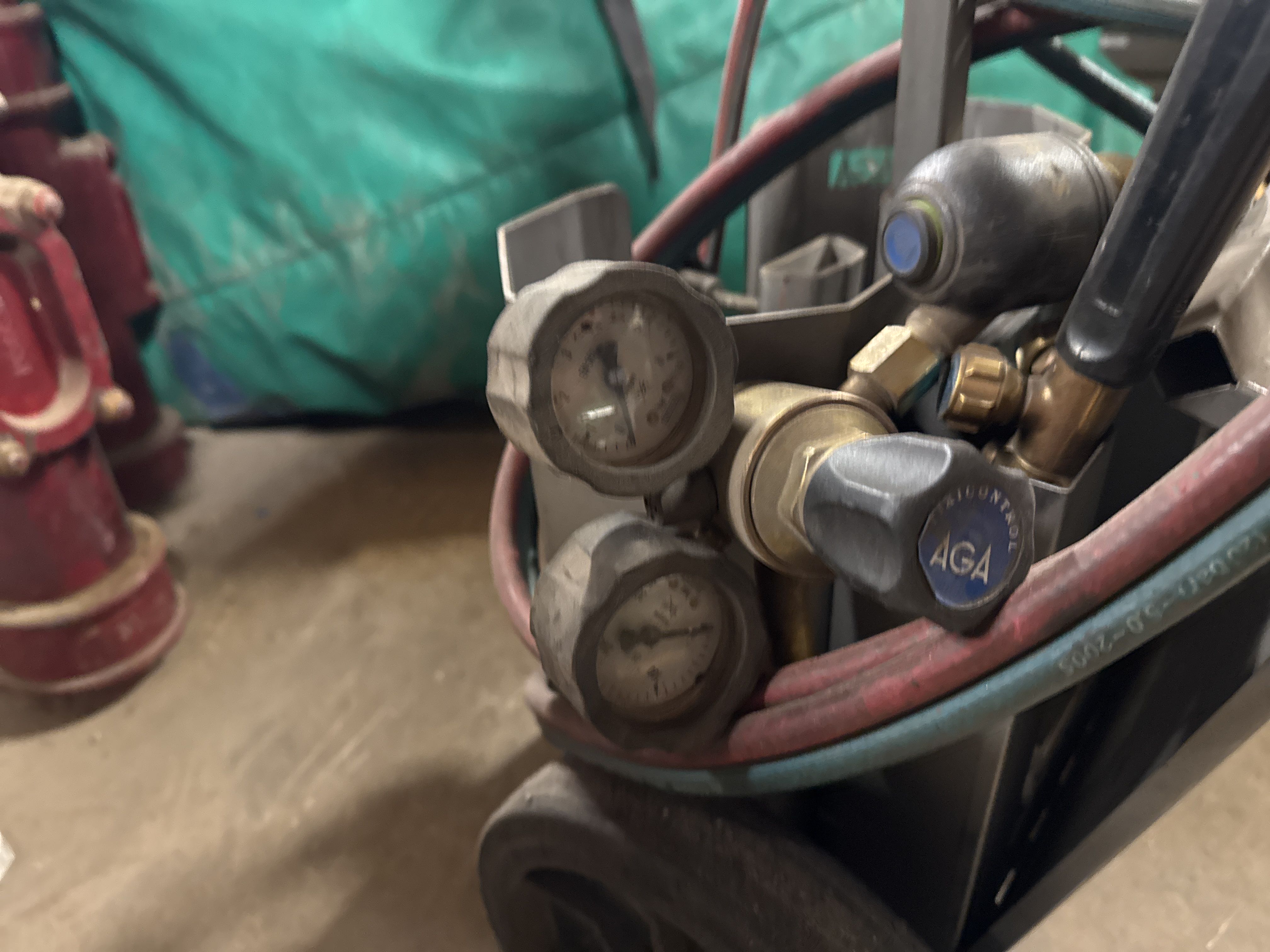 Gas welder, trolley Aga - PS Auction - We value the future - Largest in ...