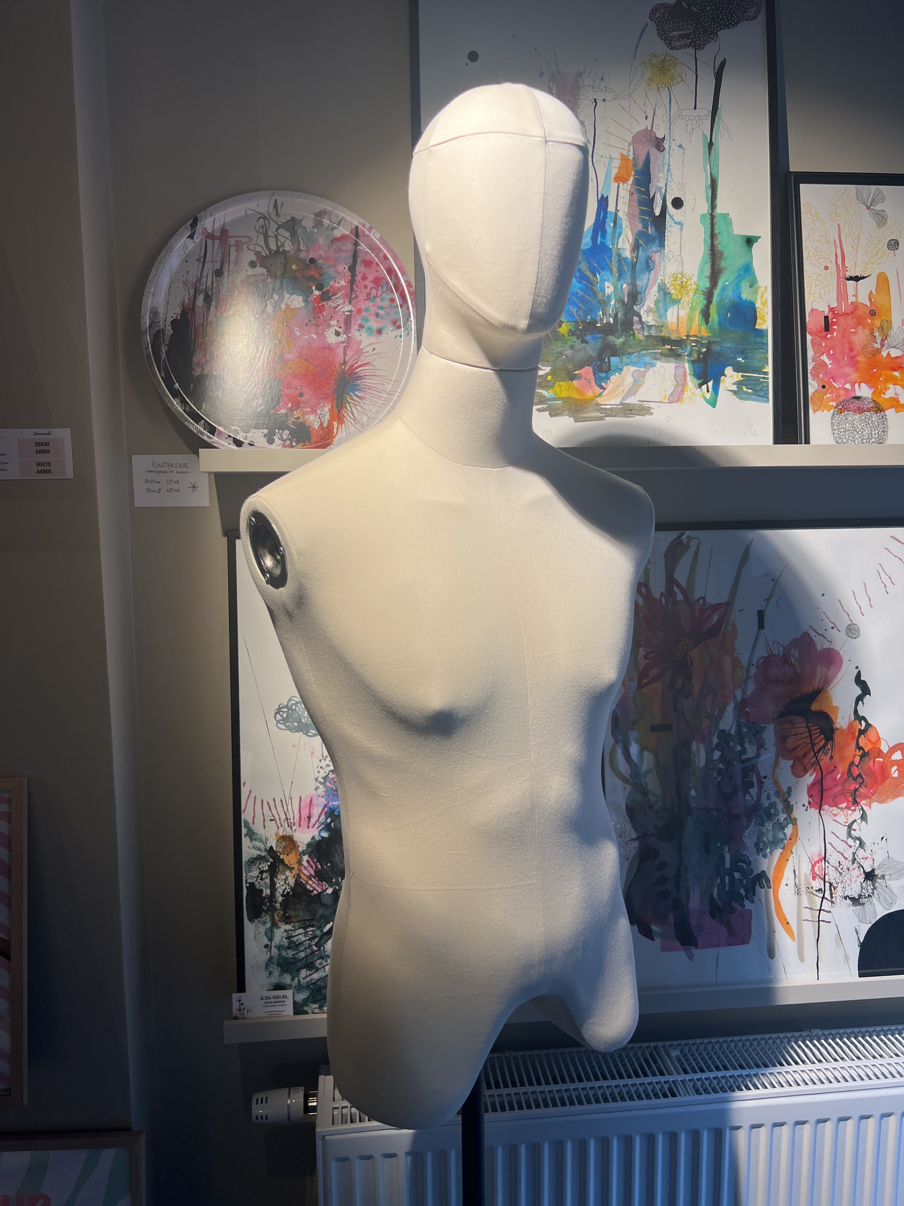 Mannequins, 2 pieces PS Auction We value the future Largest in