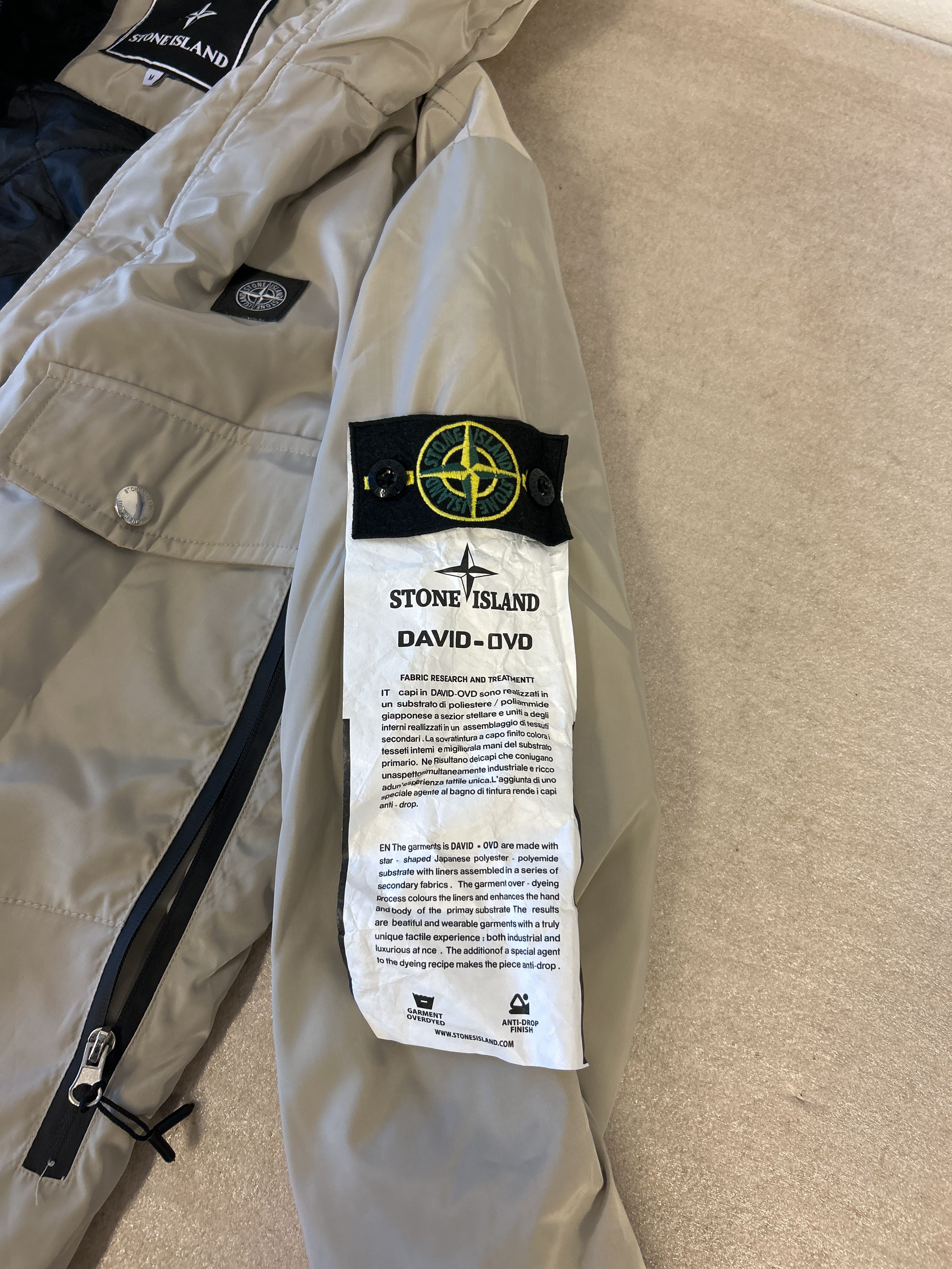 Clothing Stone Island David Light Ovd Jacket Jacket Stone Island