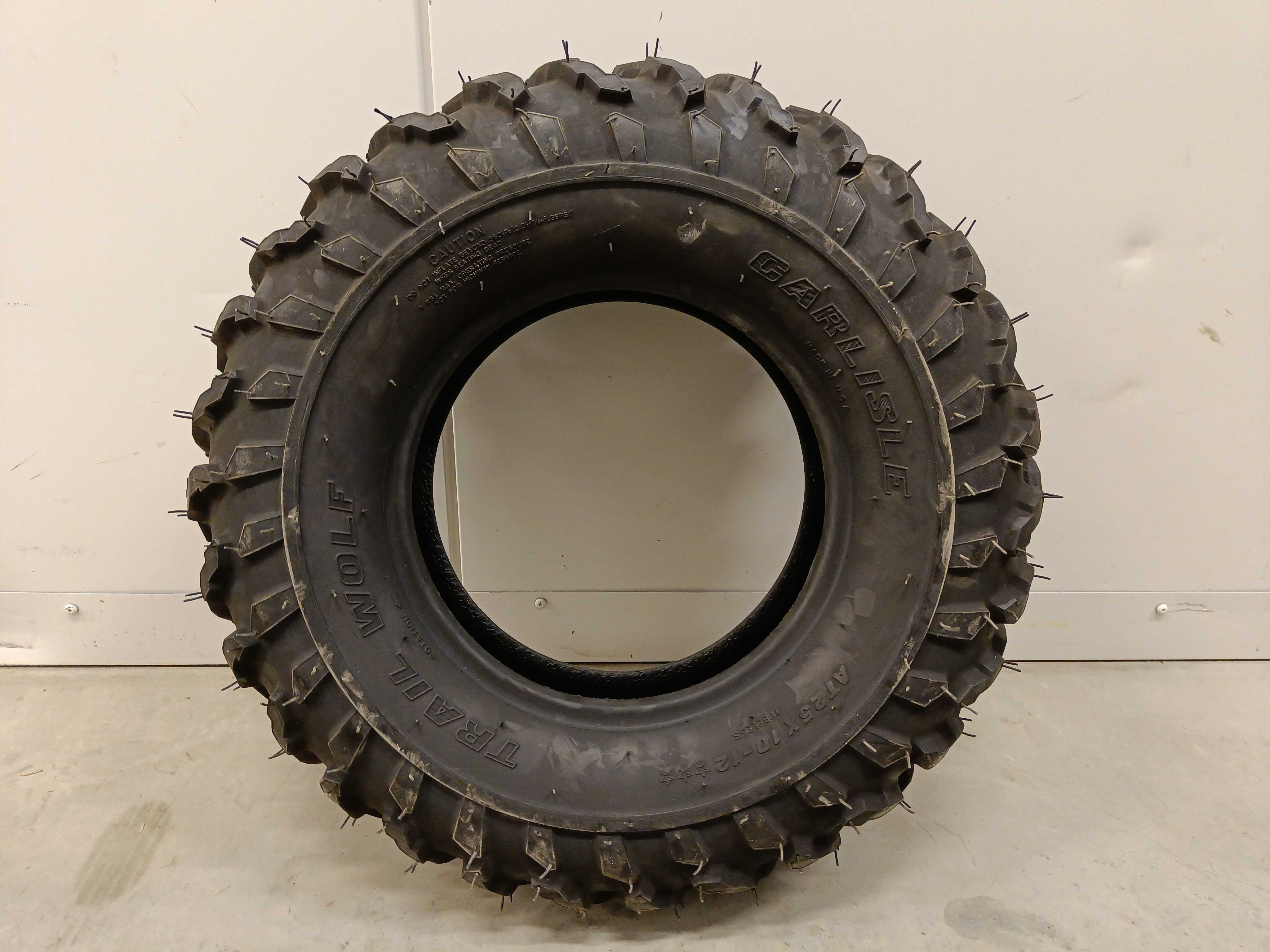 New ATV tire Carlisle Trail wolf ST 25x1012 PS Auction We value