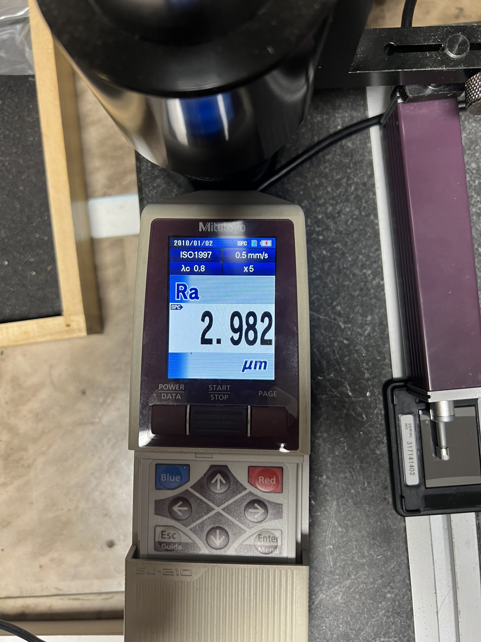 Surface roughness meter - PS Auction - We value the future - Largest in ...