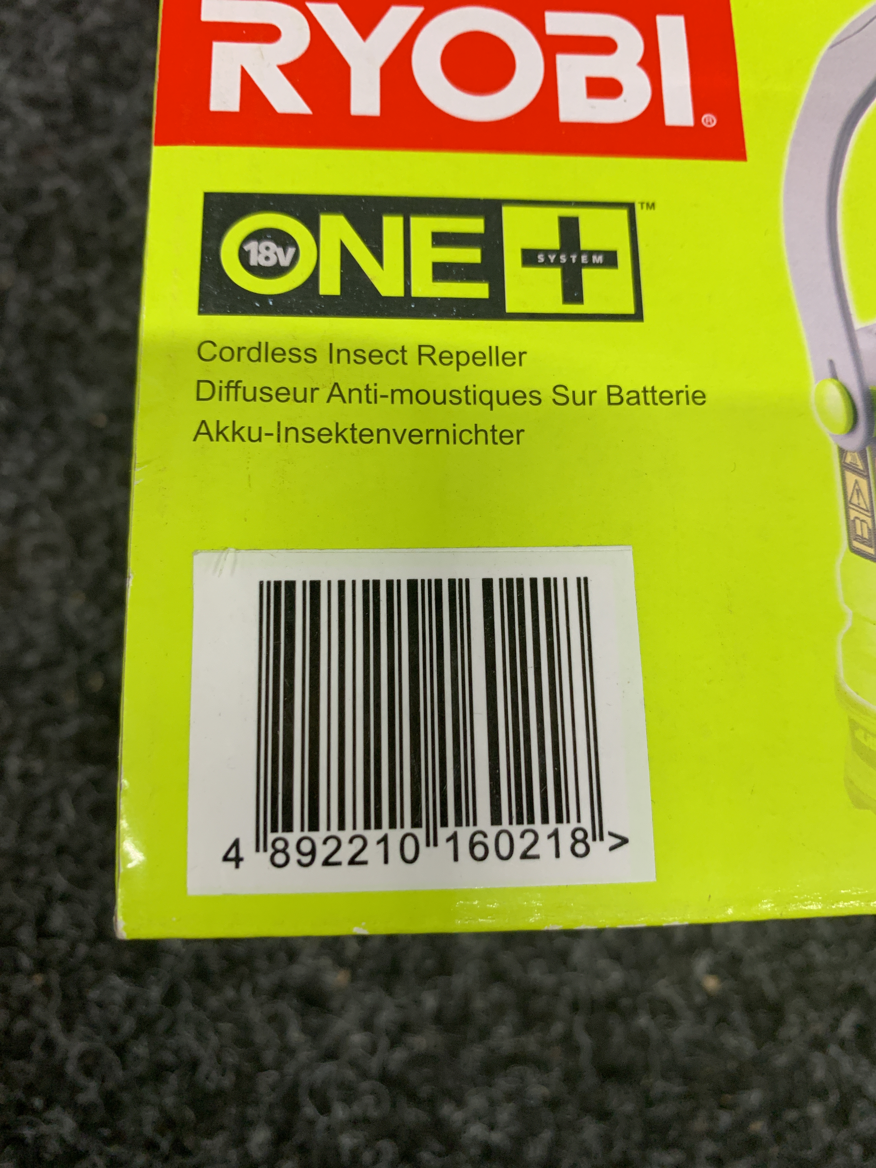 Mosquito protection Ryobi OBR1800 ONE+ & 10 pcs Mosquito