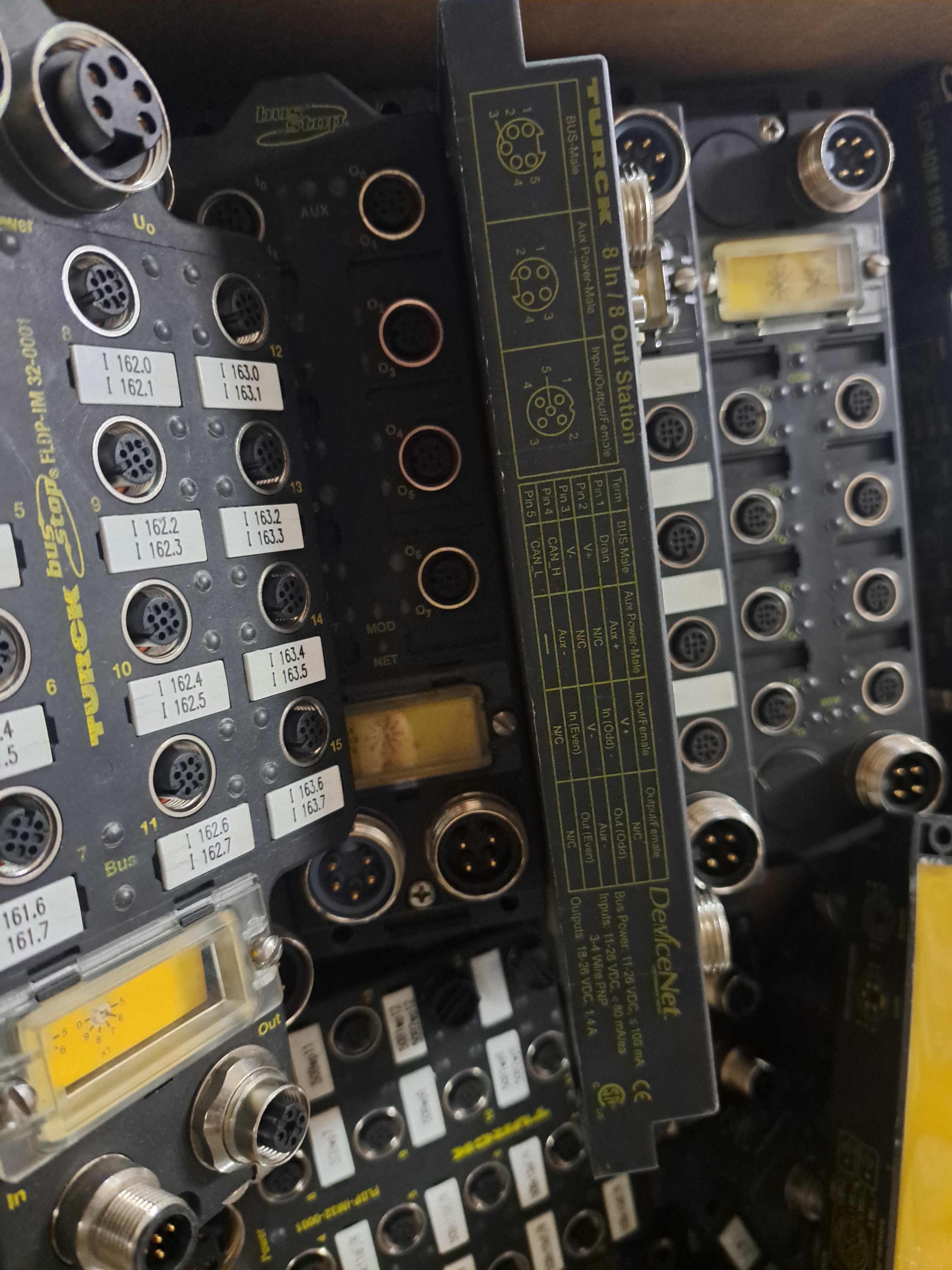 Turk Devicenet Module Turck Bus Stop I/O Module DeviceNet - PS Auction - We value the future ...