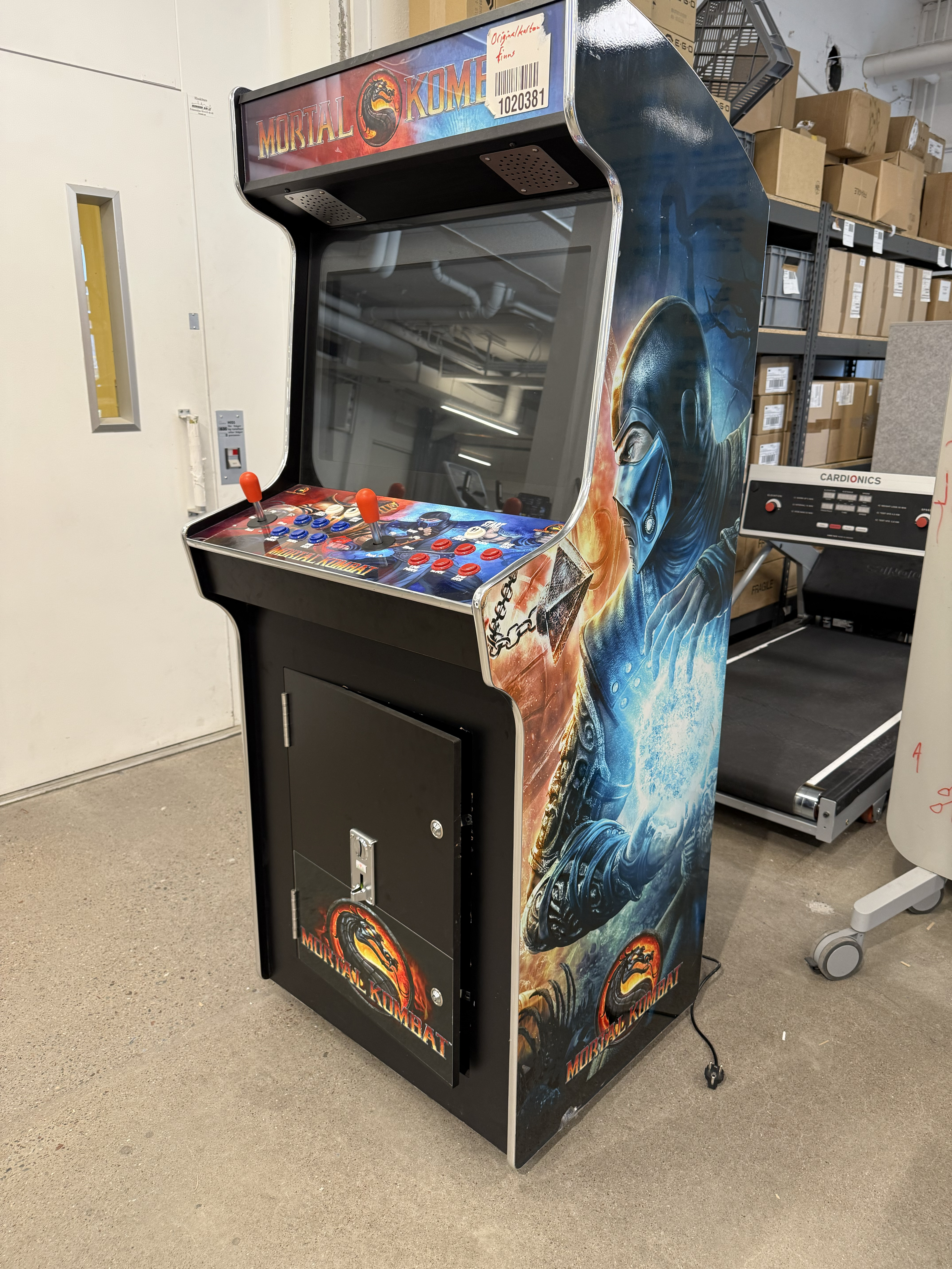 Mortal Kombat Arcade Machine - PS Auction - We value the future ...