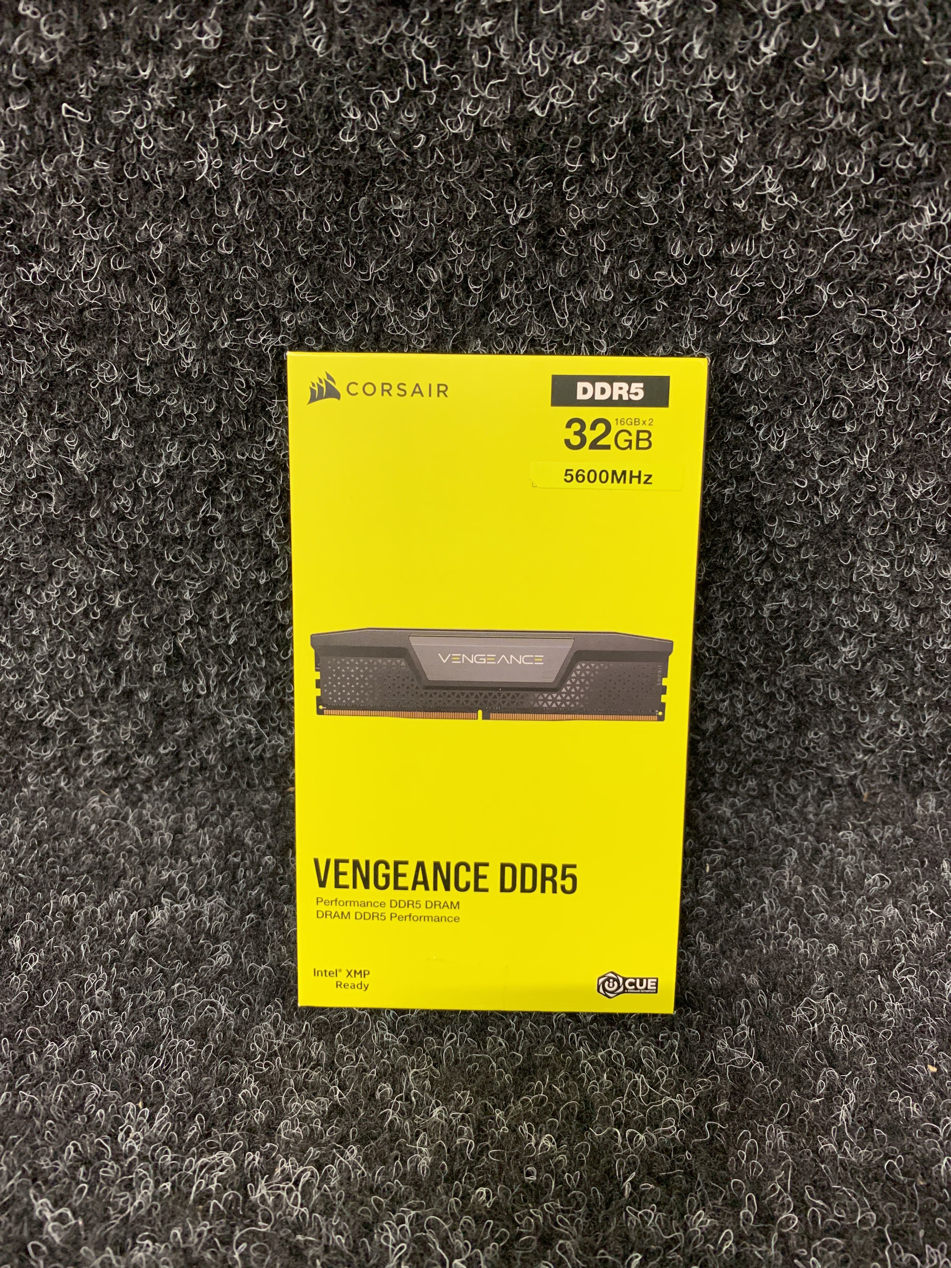 Ram memory Corsair Vengeance DDR5 5600MHz 2x16GB Black 