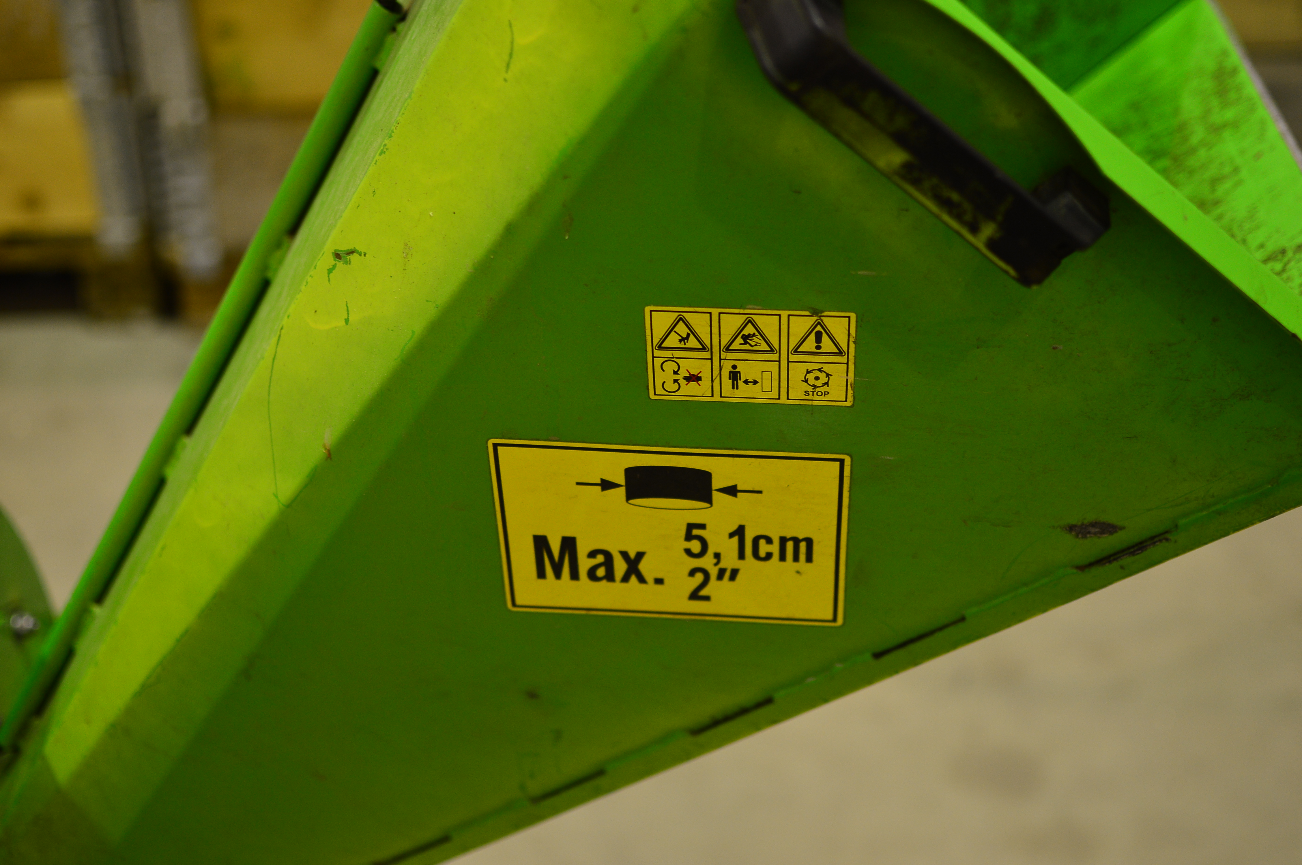 Garden chipper LASKI LS 65/CH - used - PS Auction - We value the