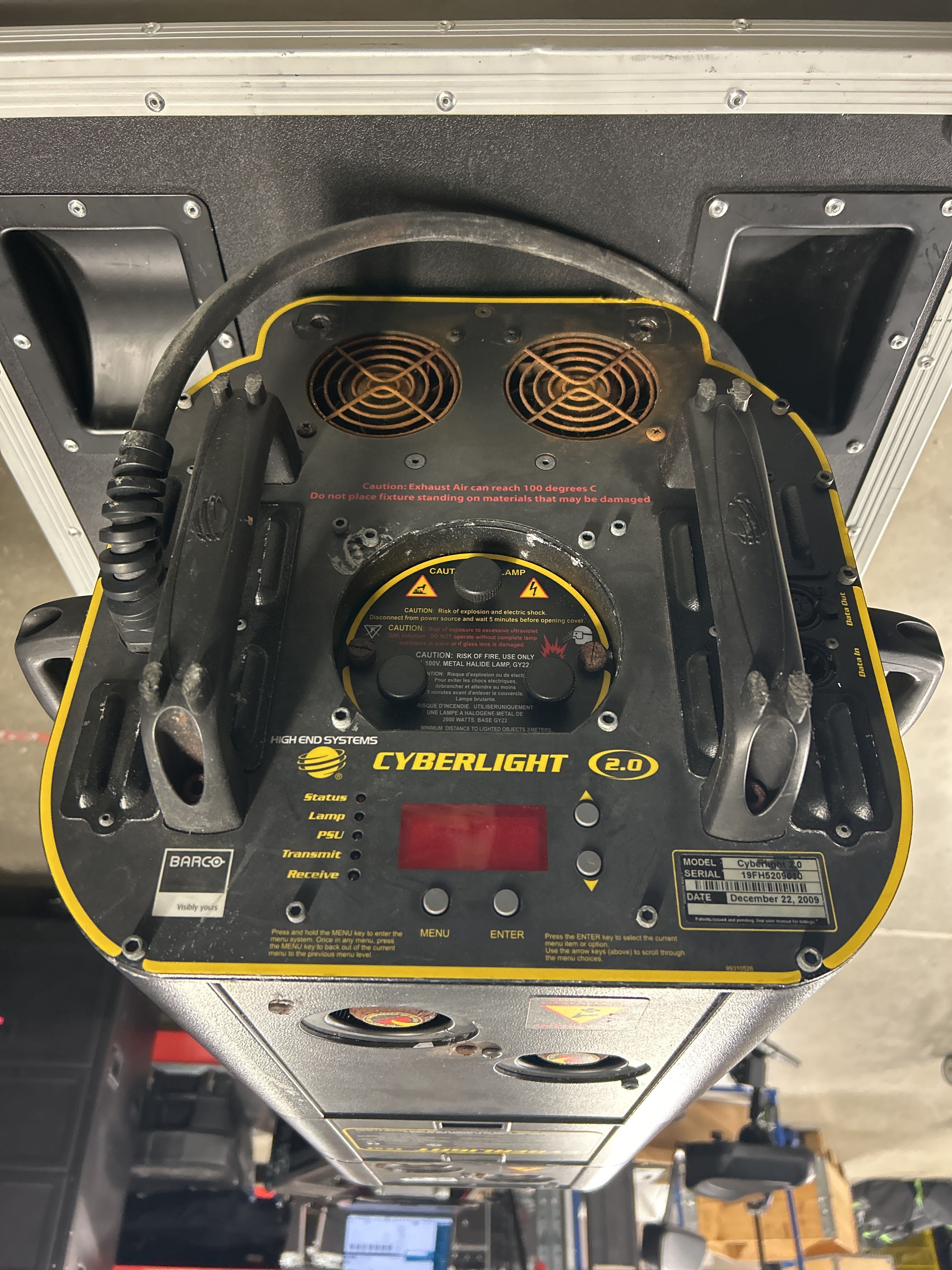 Cyberlight Connection Scanner - High End Systems Cyberlight 2.0 - Auktioner online ...