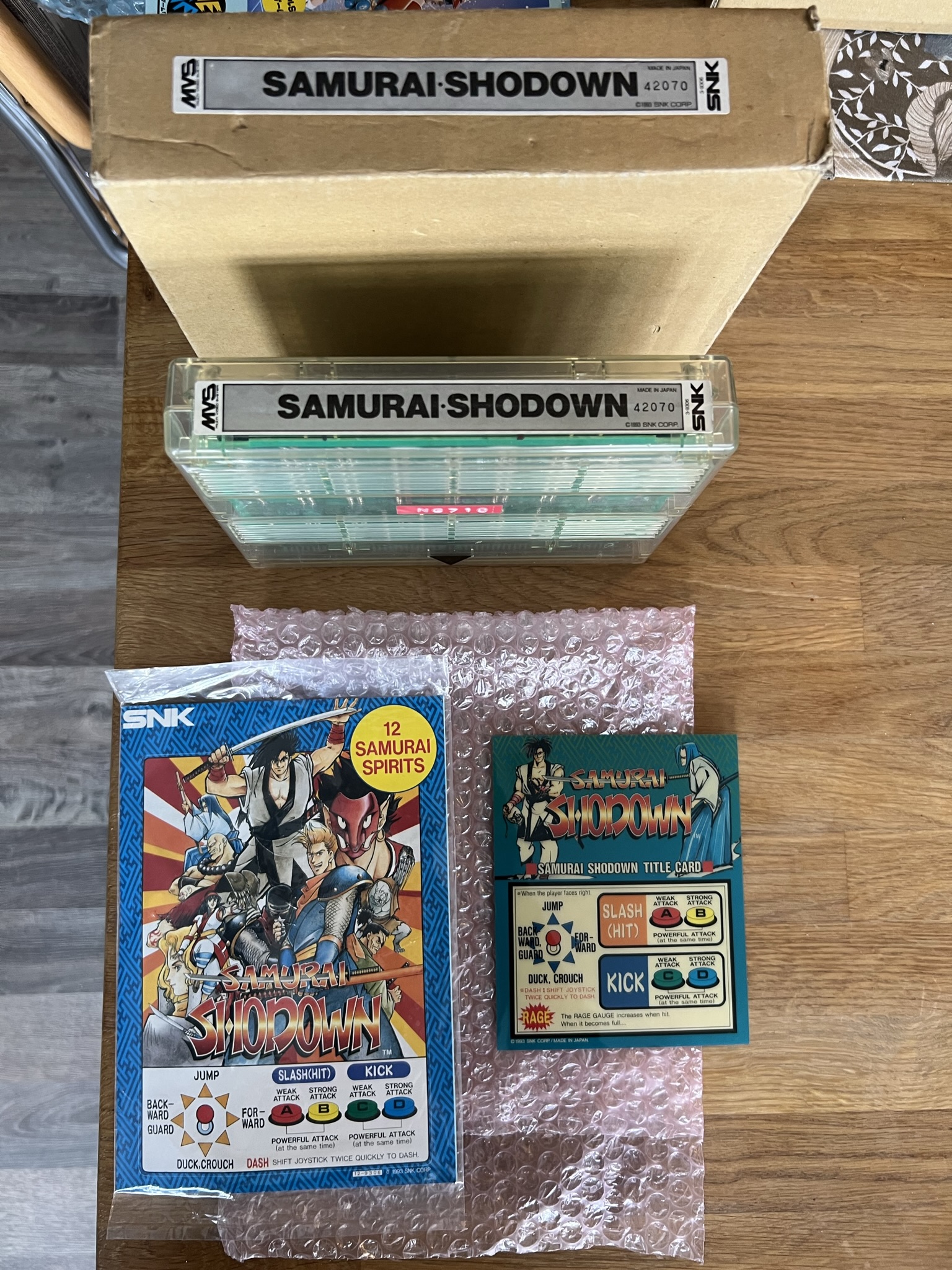 Neo Geo MVS Samurai Shodown - PS Auction - We value the future