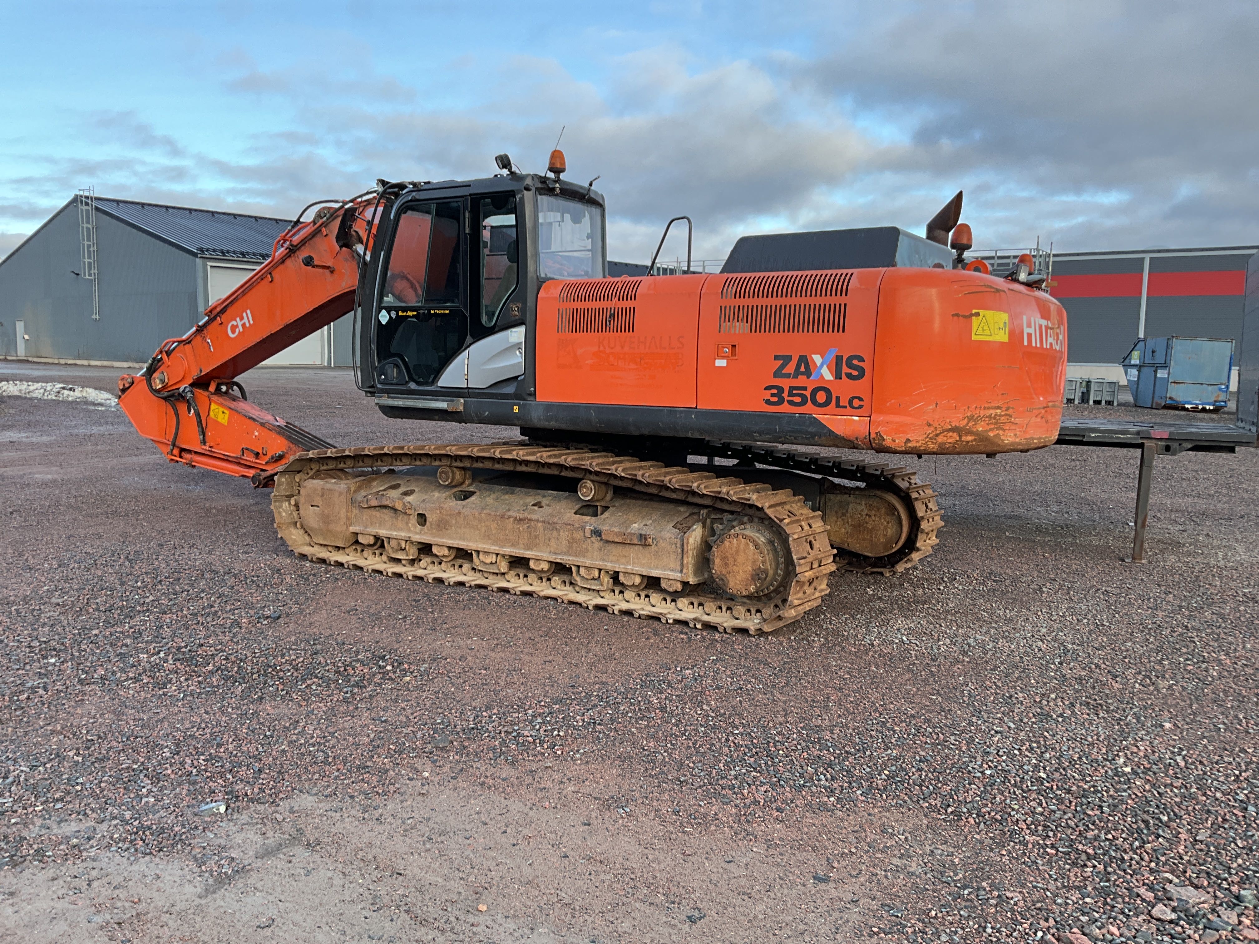 Tracked excavator Hitachi ZX350LC-5B -2012 - PS Auction - We value