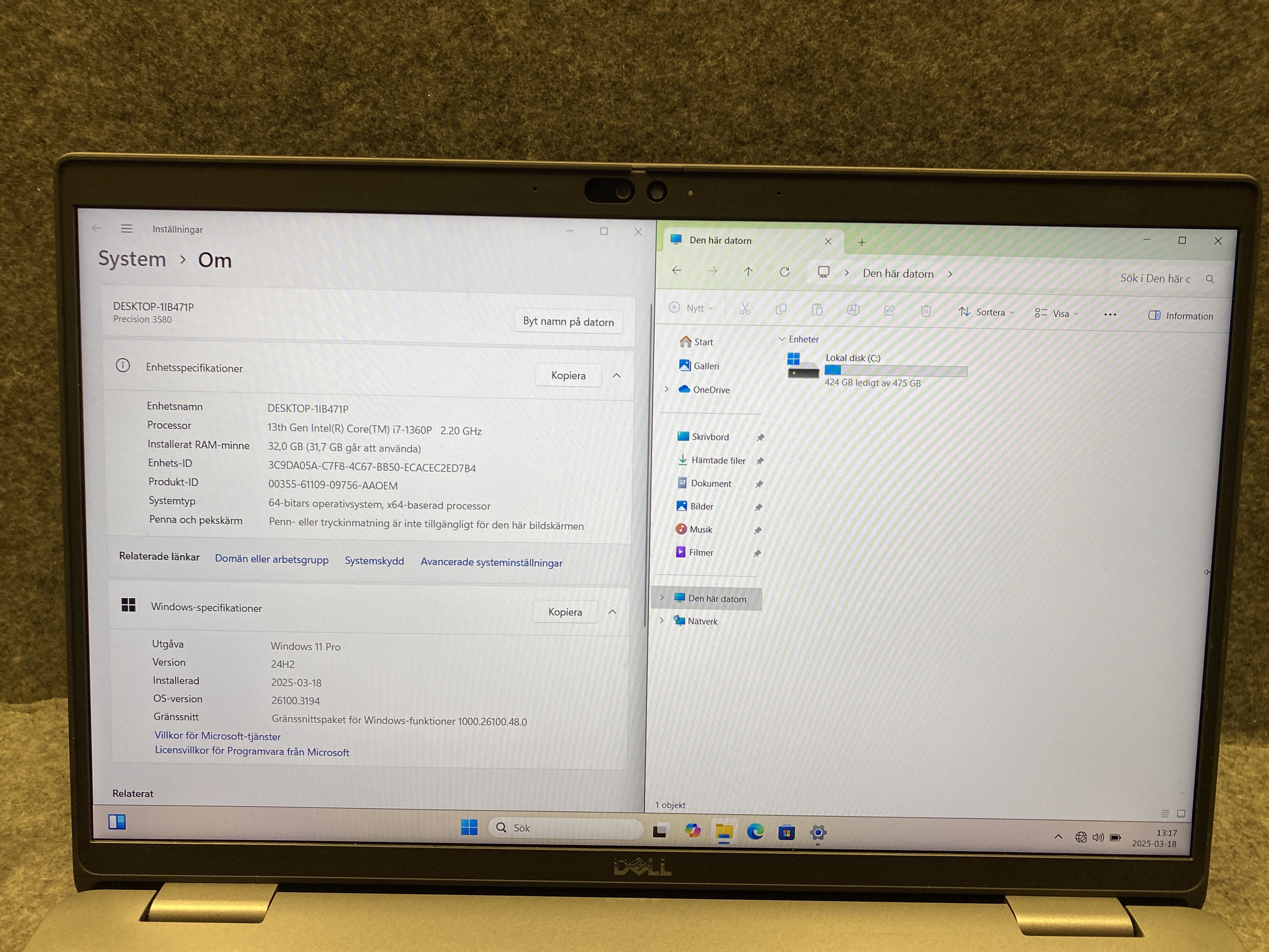 Dell Precision 3580 with docking station - PS Auction - We value the ...