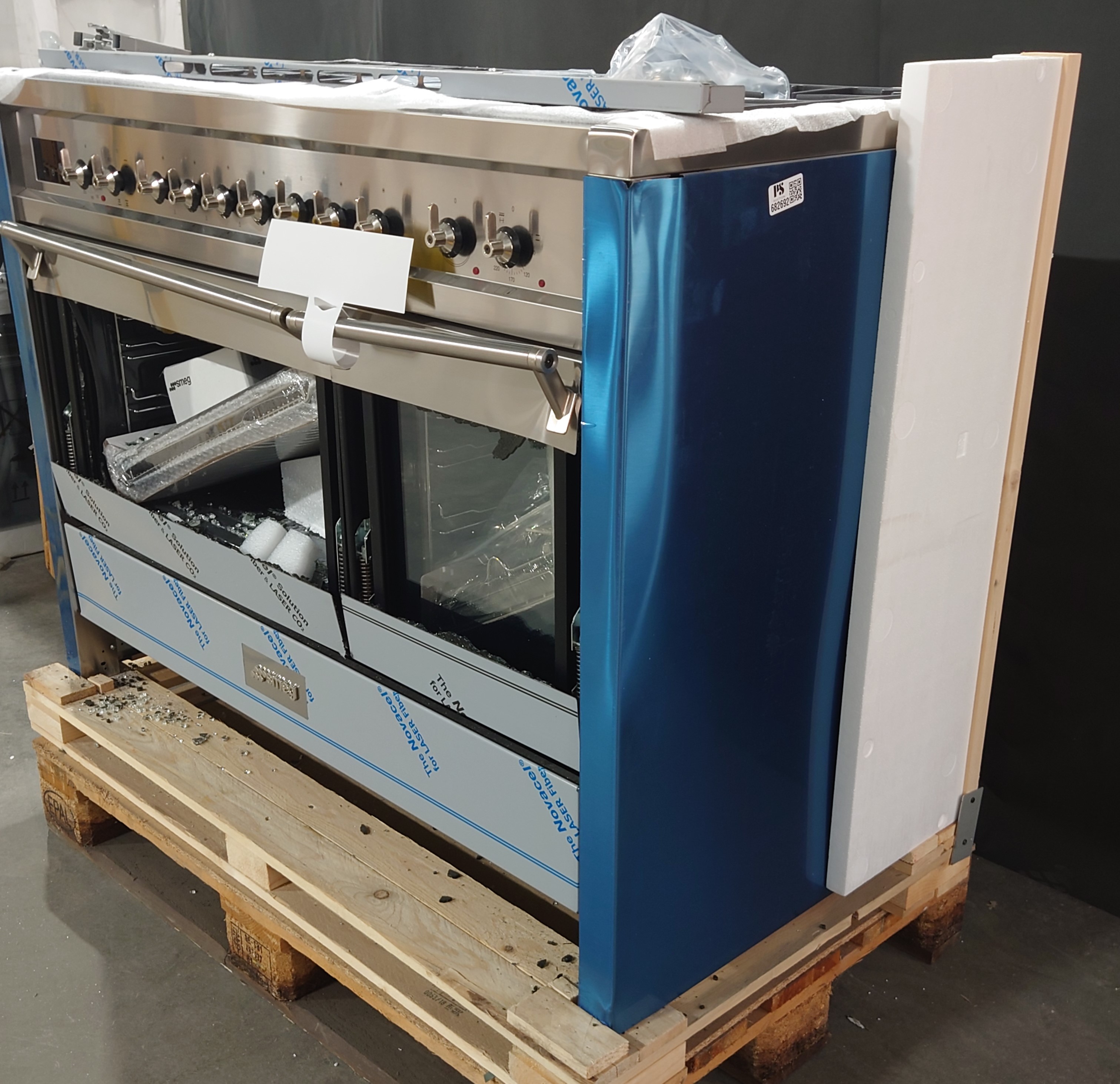 SMEG Gas stove 120 cm stainless A381 PS Auction We value the