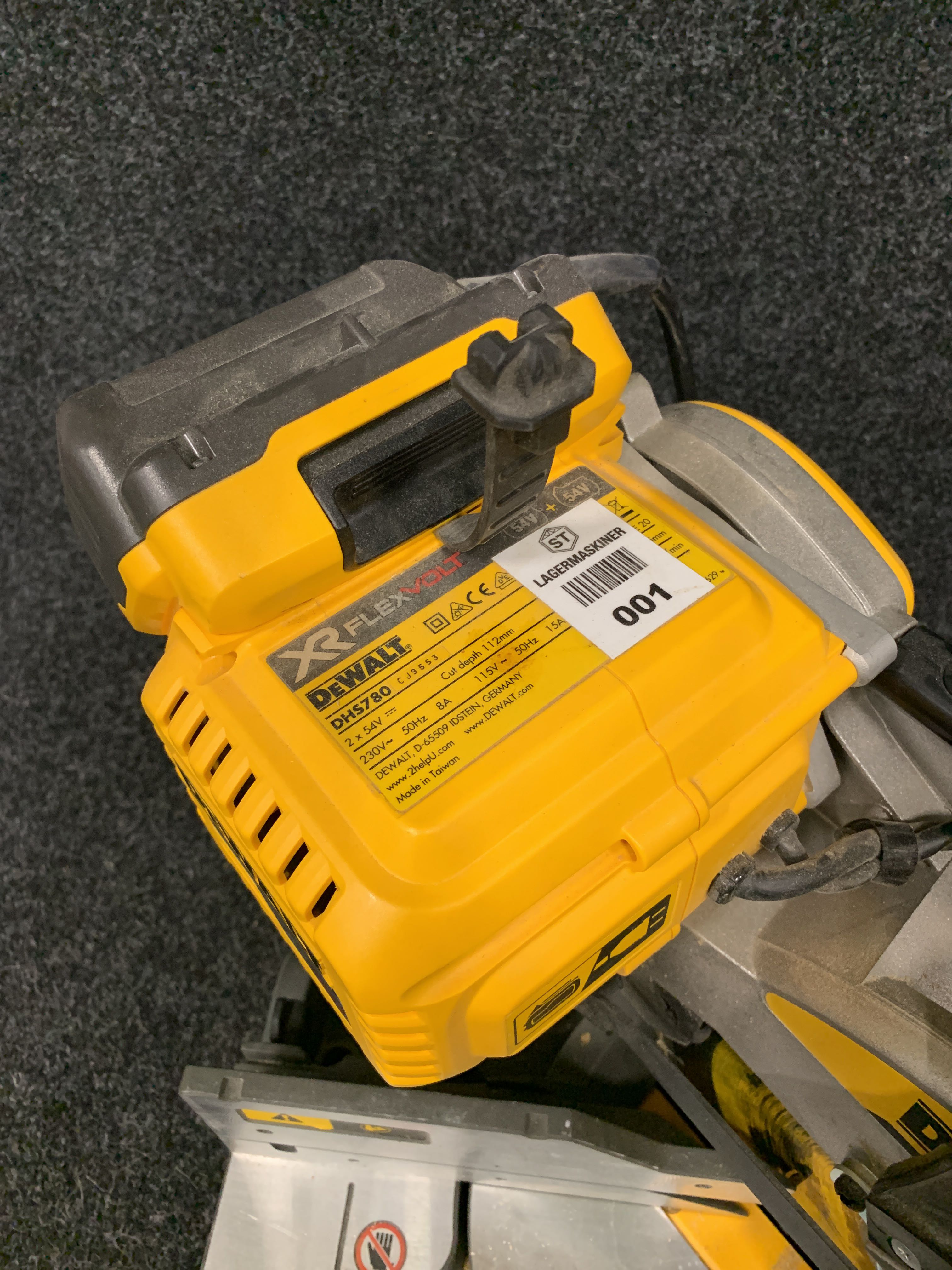 Miter saw DeWalt DHS780 PS Auction We value the future Largest in