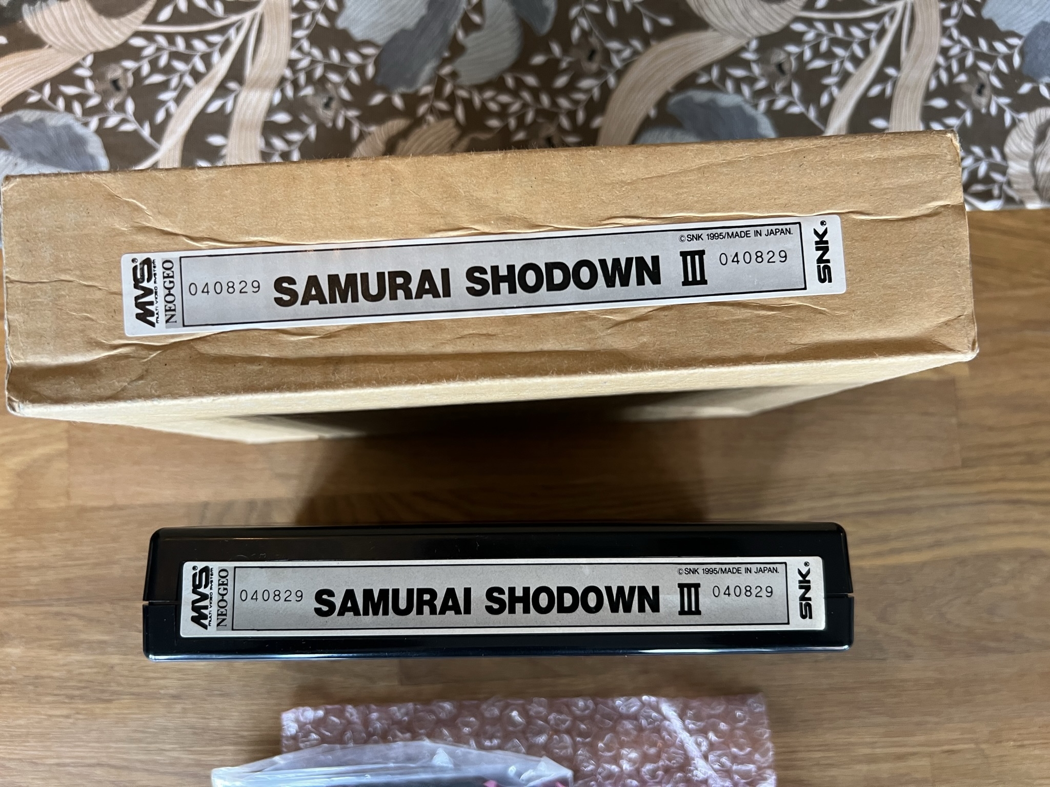NEO GEO MVS samurai spirits 3 (samurai shodown 3) full kit EUR 139,00 - FR
