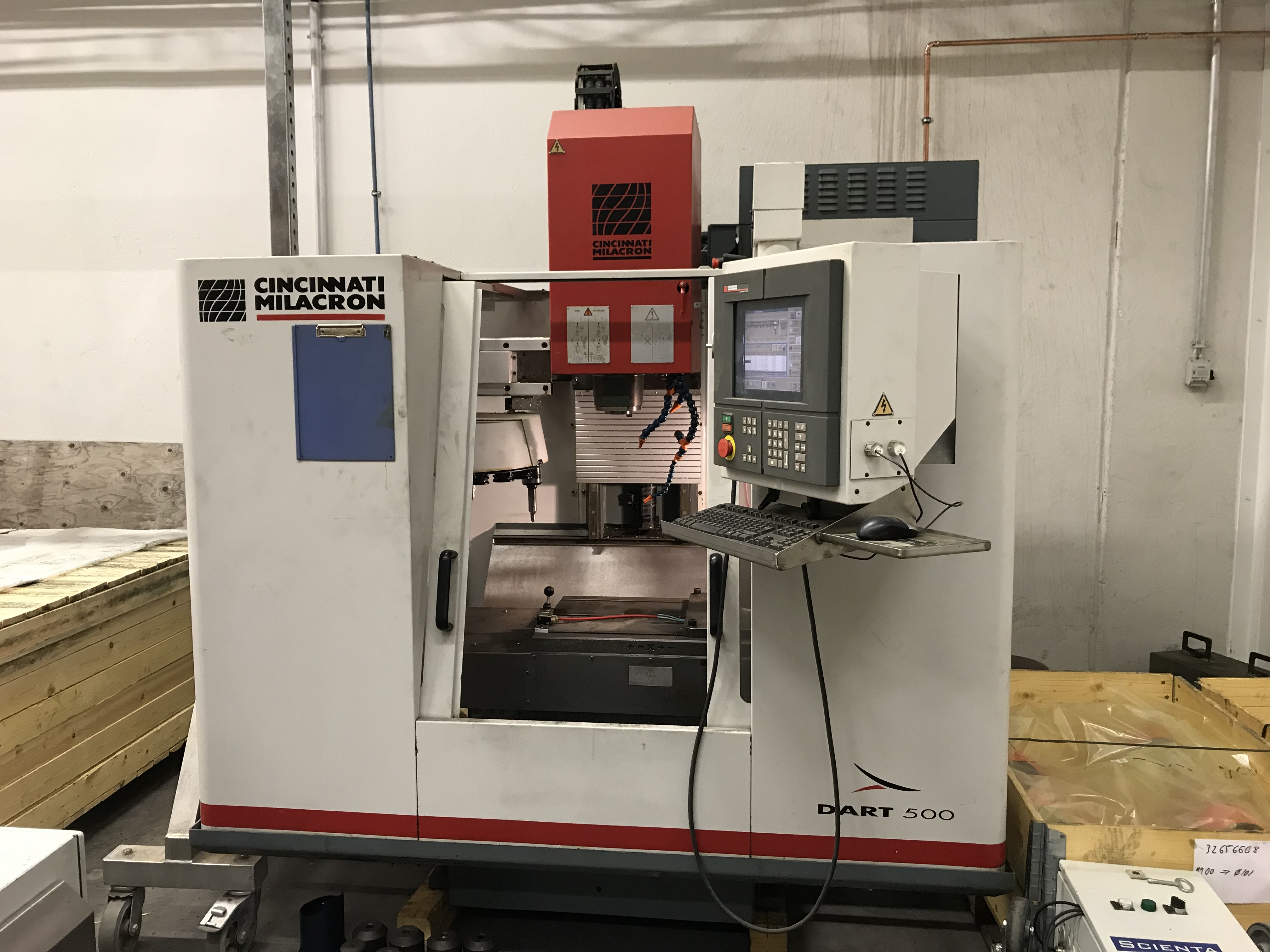 Cincinnati Milacron Dart 500 Cnc Vertical Machining Centre Ps Auction We Value The Future Largest In Net Auctions
