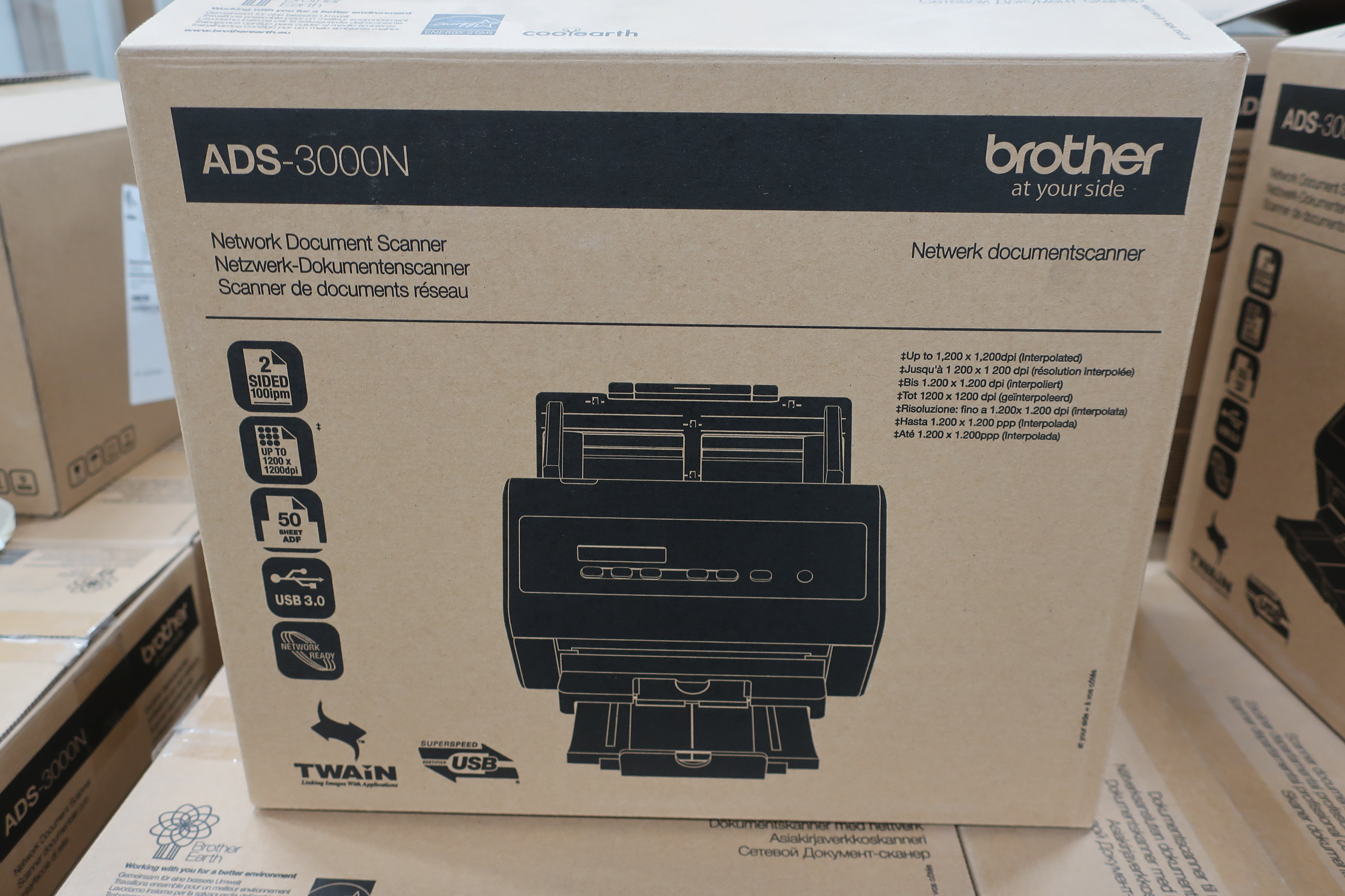 Desktop scanner Brother ADS-3000N - PS 