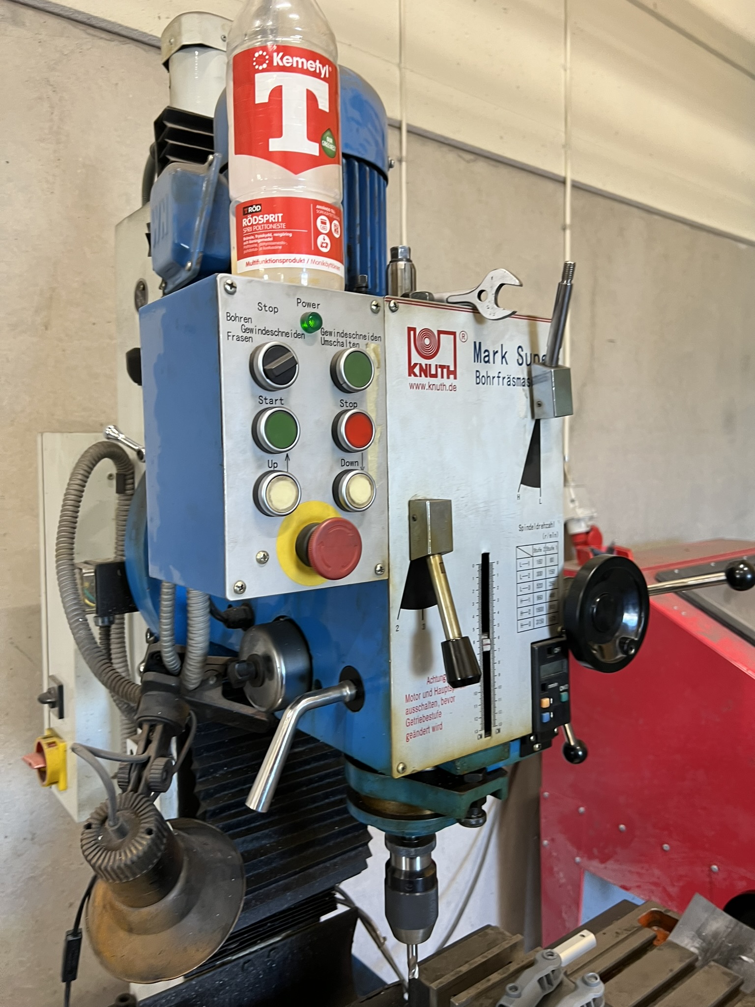 ワン Drill and milling machine - PS Auction - We value the future