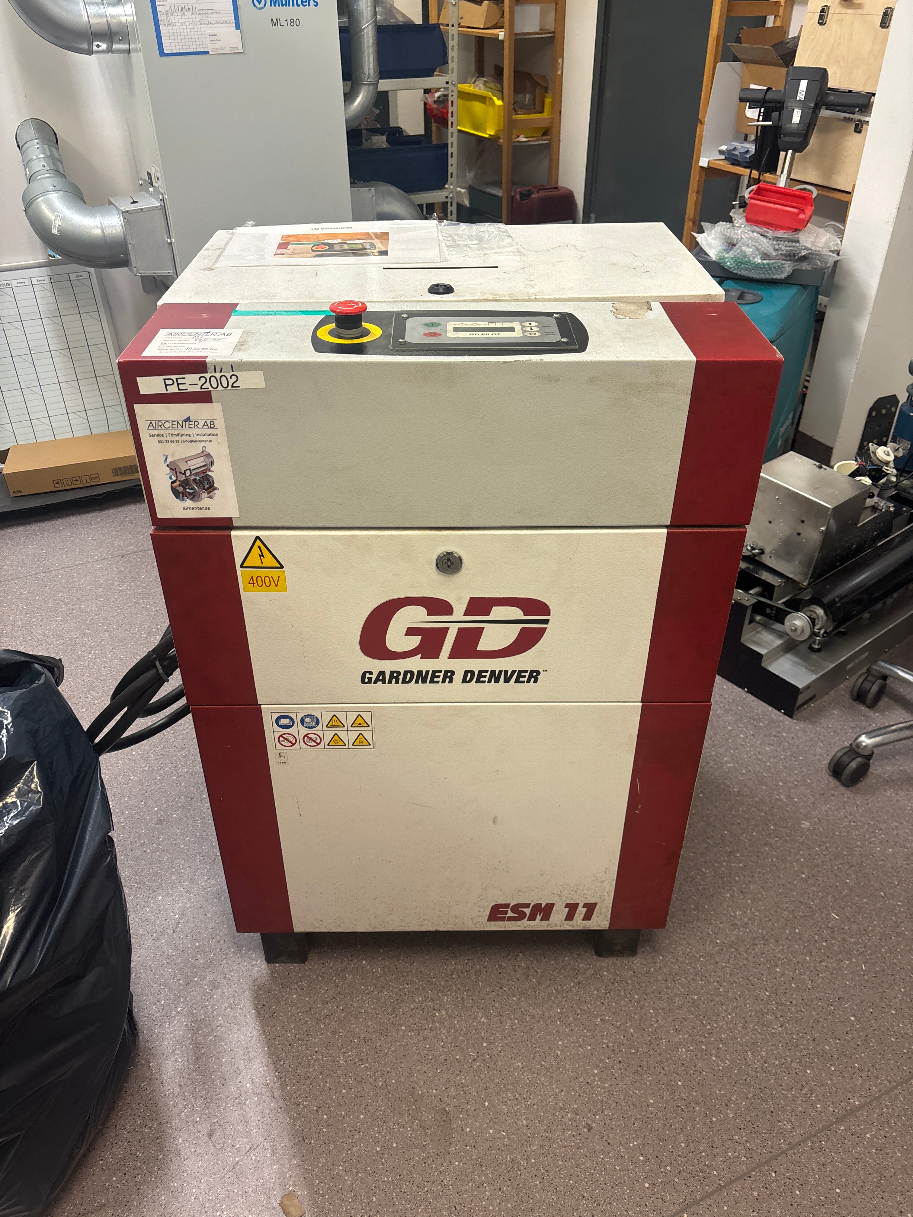 Screw Compressor - Gardner Denver ESM 11 - PS Auction - We value