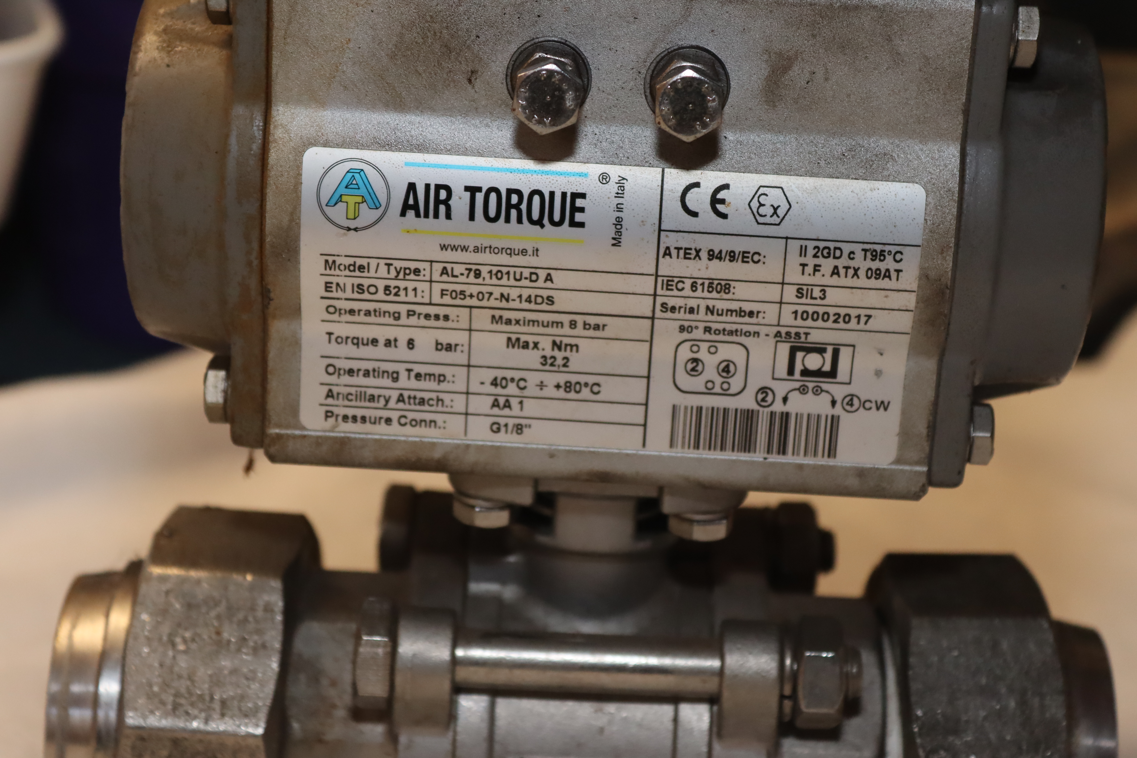 Air Torque Automatic valves, demo driven, 3 pcs - PS Auction - We value ...