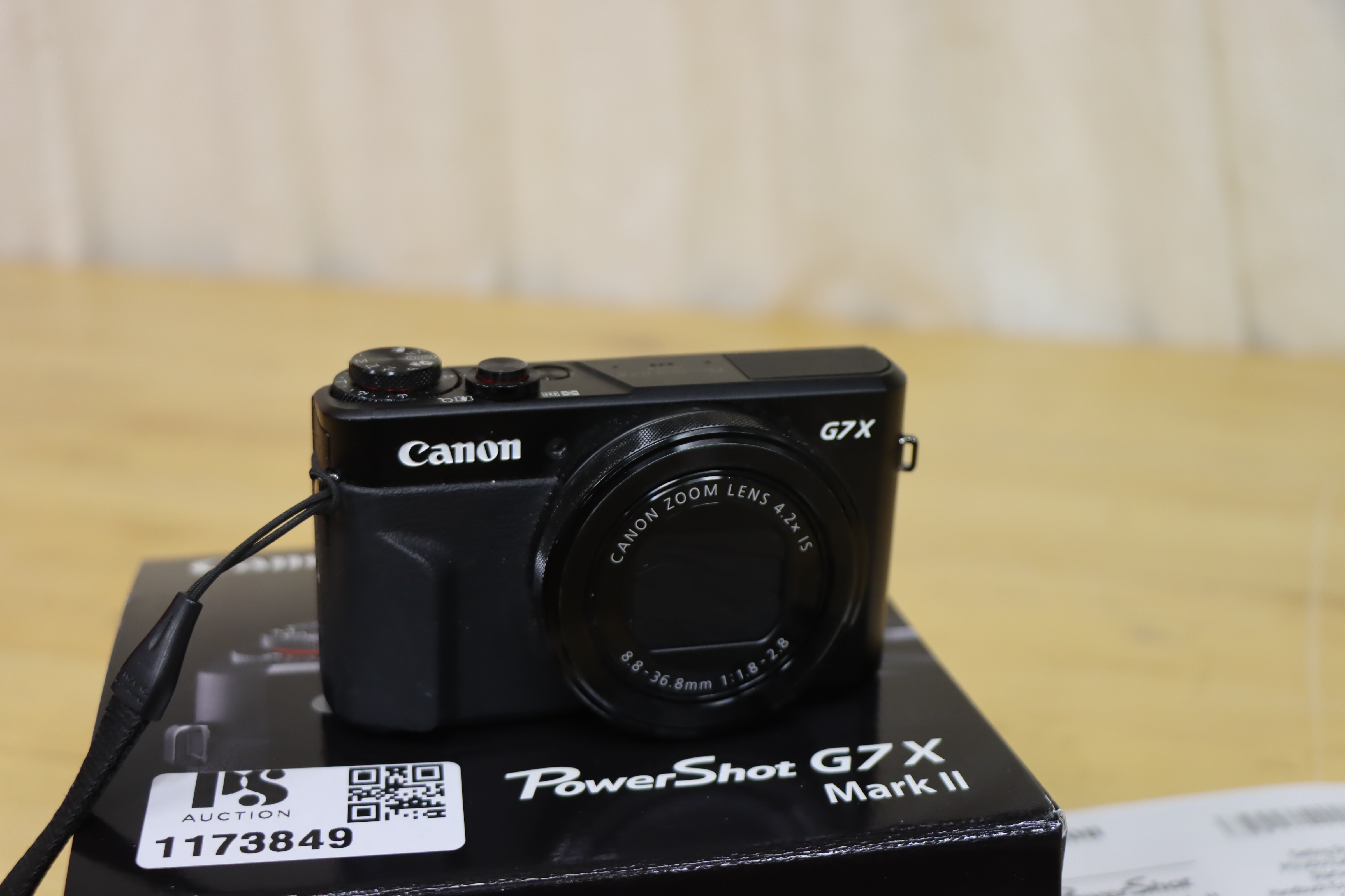 Canon PowerShot G7X Mark II - PS Auction - We value the future