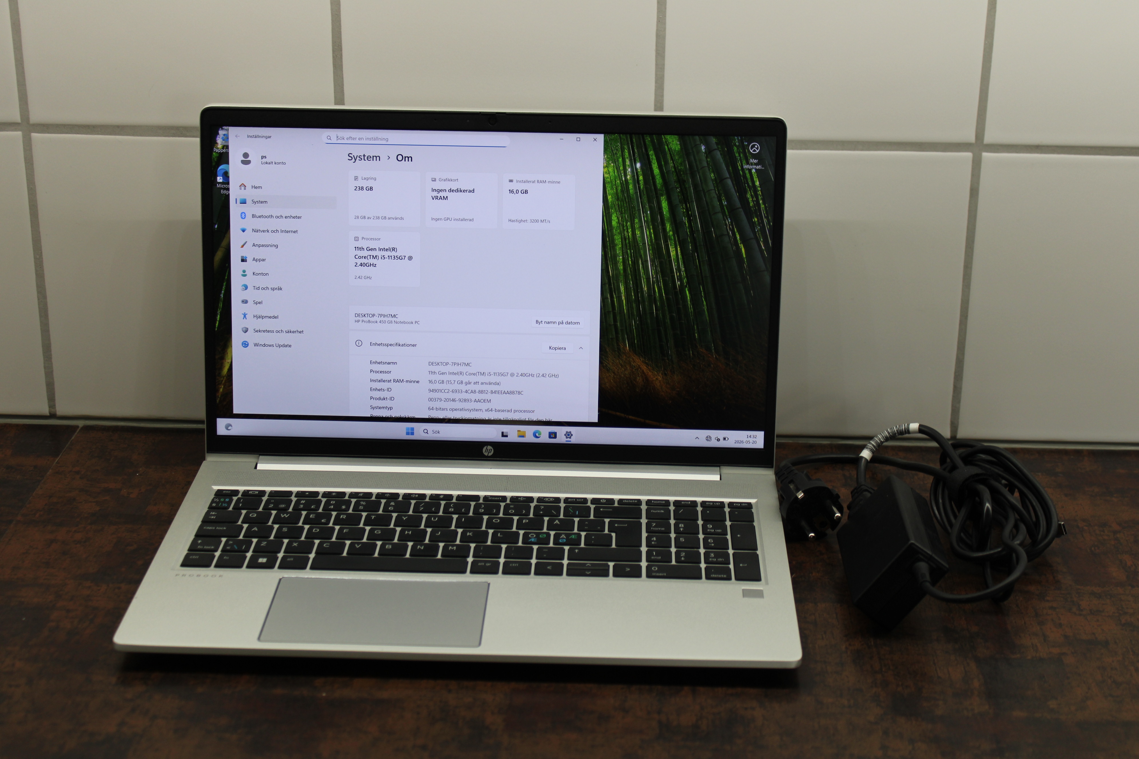 Laptop HP ProBook 450 G8 15.6