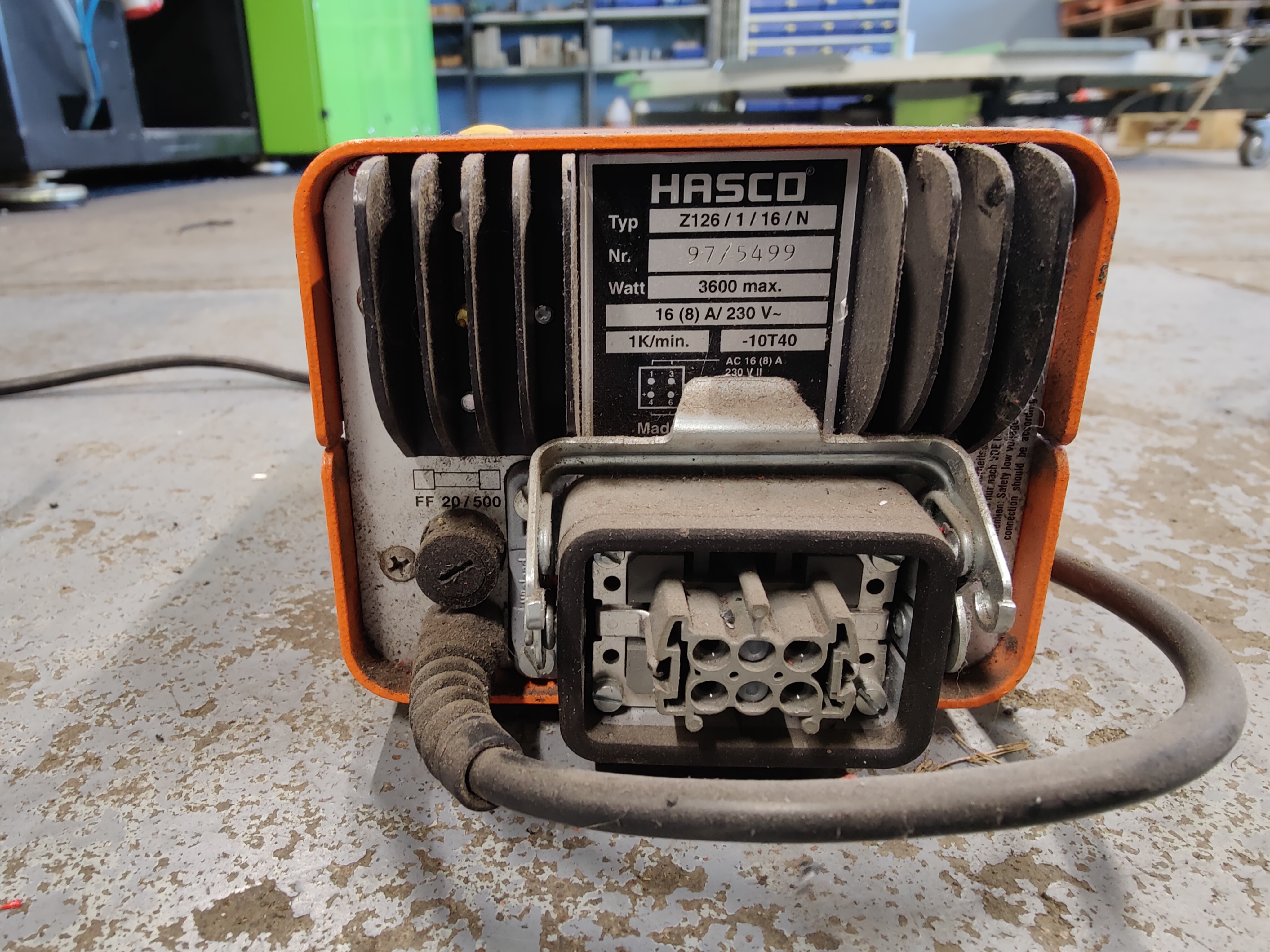 Controls for hot cast Hasco - PS Auction - We value the future 