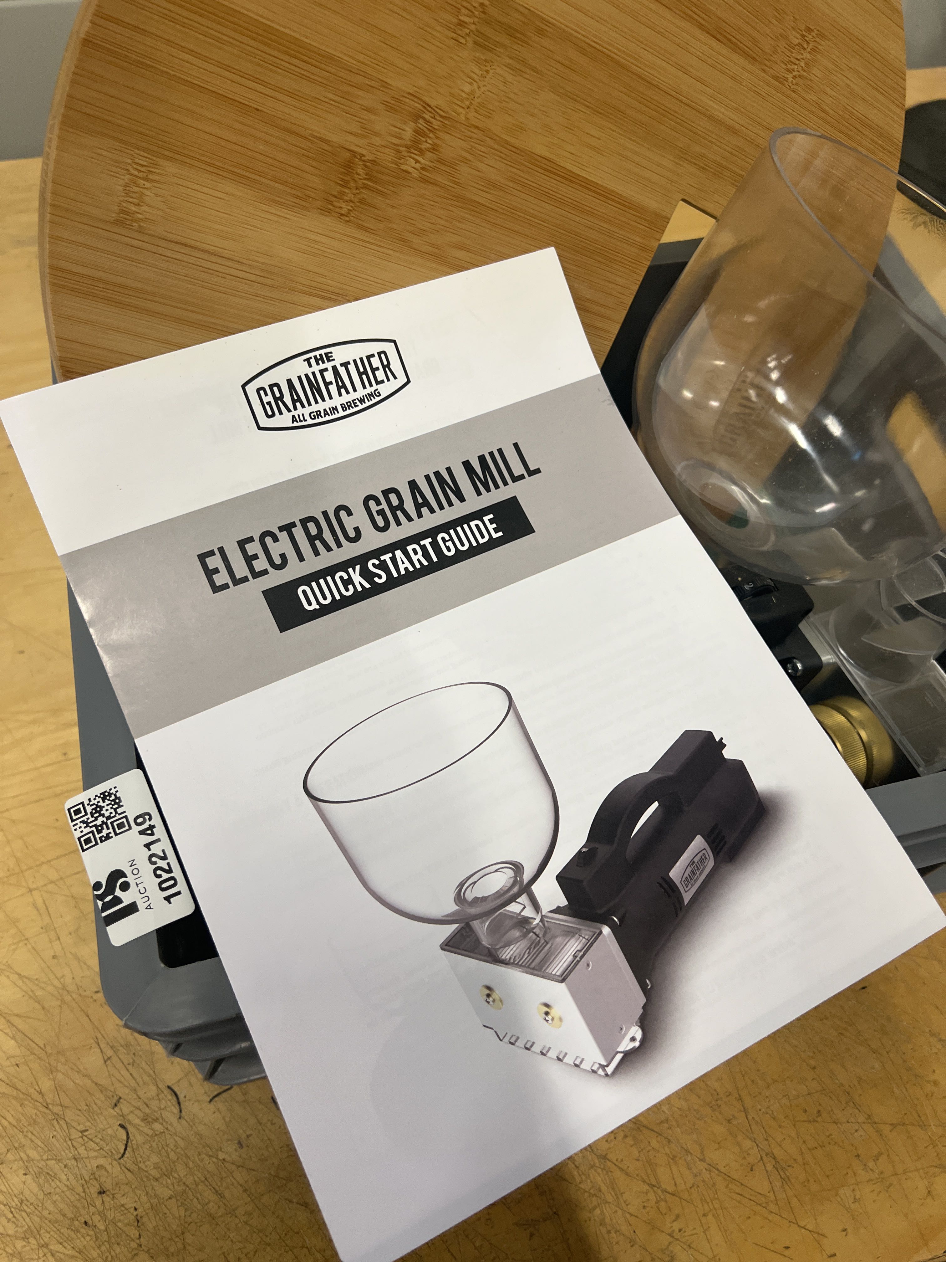 Mill Grainfather PS Auction We value the future Largest in net