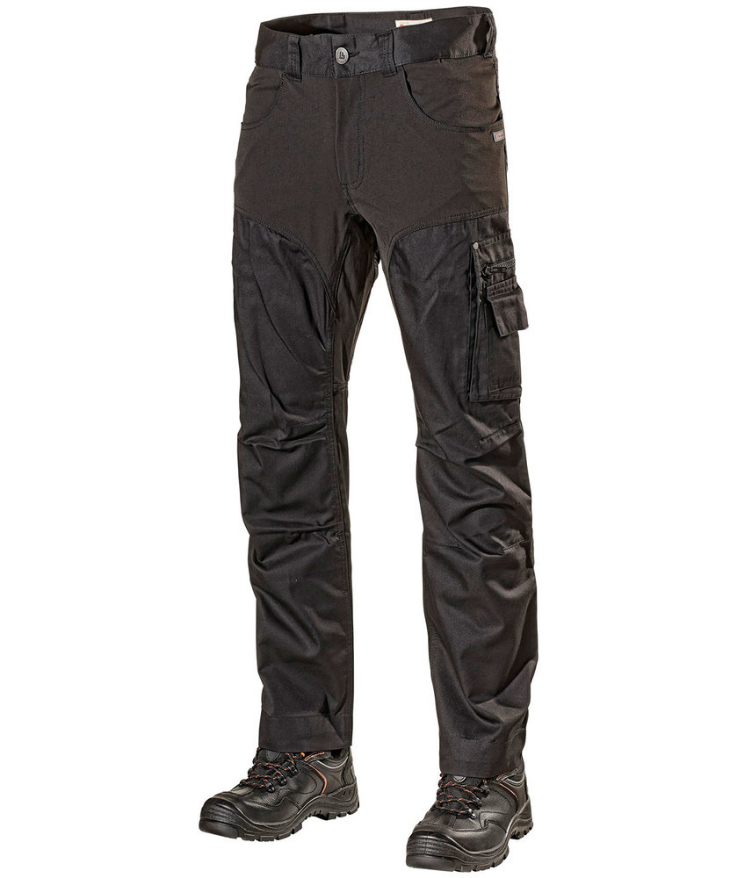 L.Brador work trousers 1842PB, Black 