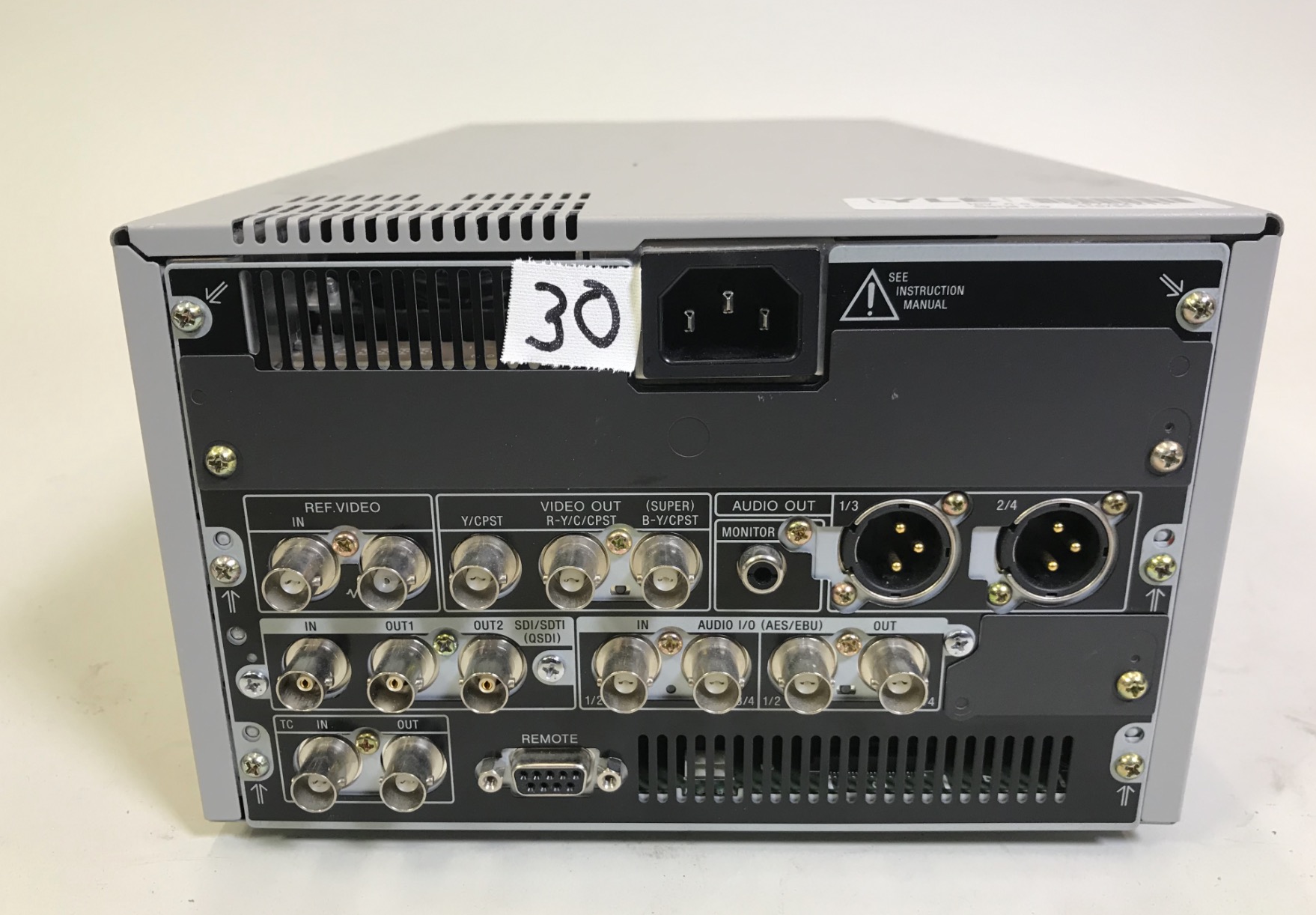 Sony DSR-1500ap DVCAM Editing Recorder / Nauhuri - PS Auction - We