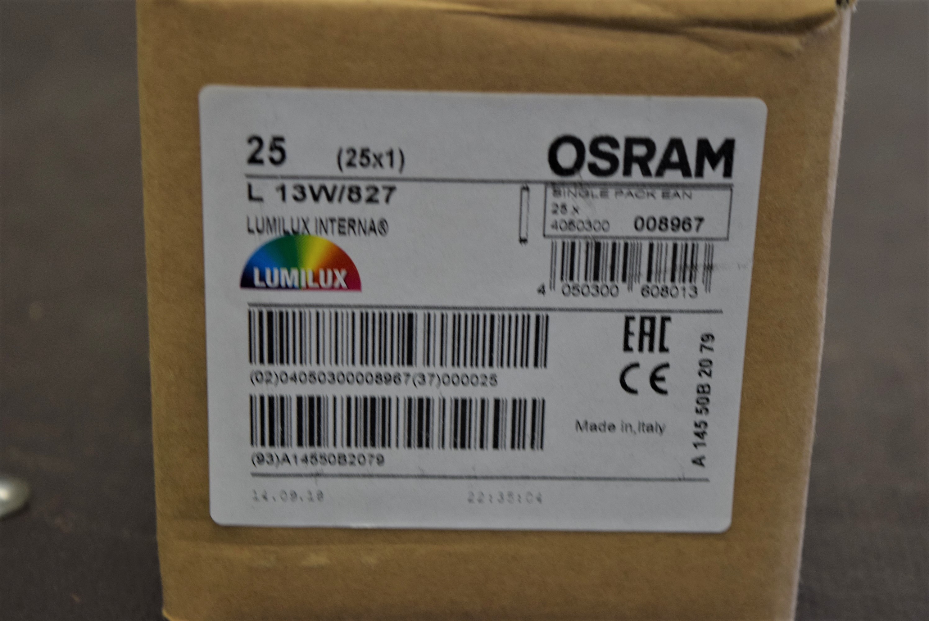 Fluorescent lamp (25pcs) - OSRAM