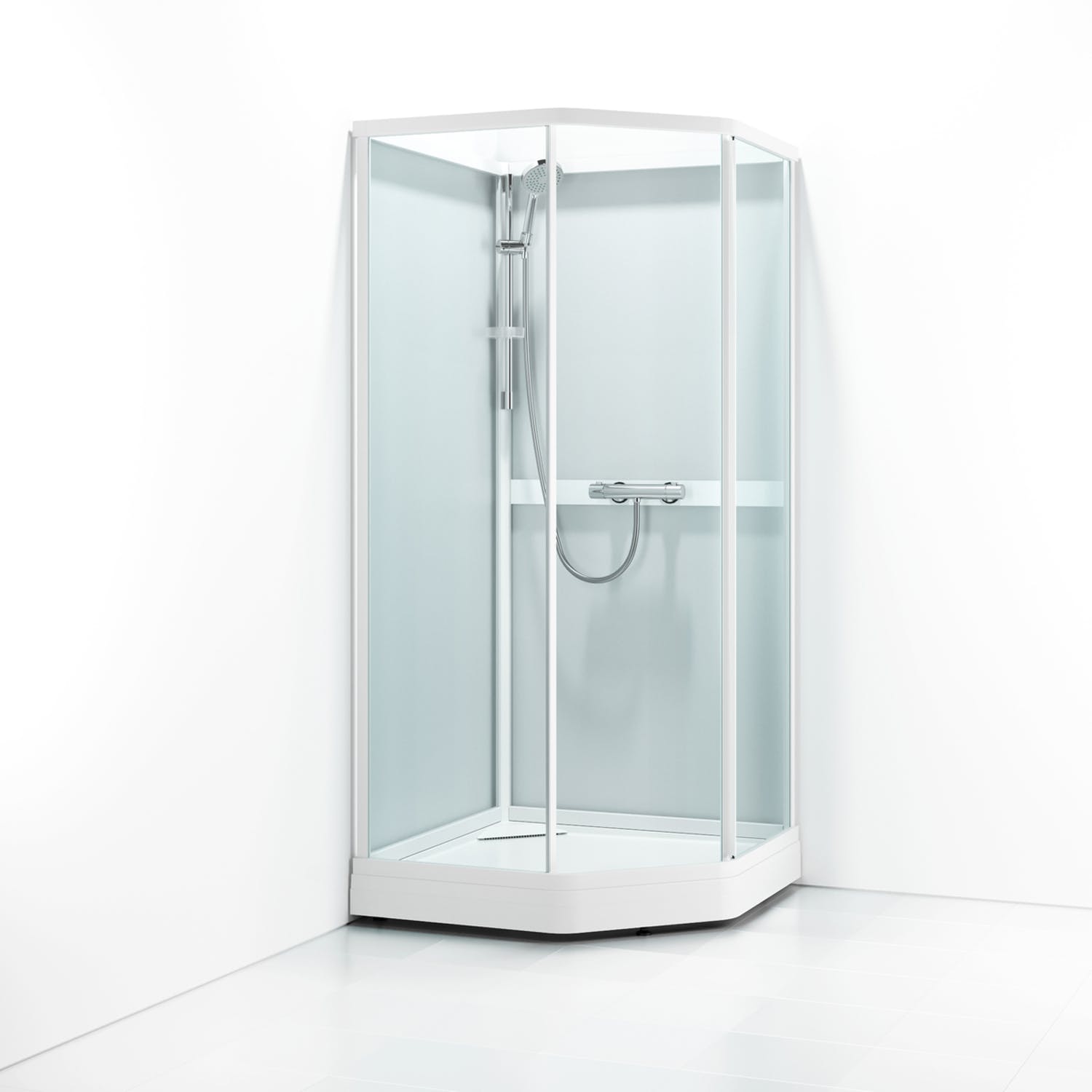 Shower Cubicle Svedberg S Ritual Classic Clear Glass