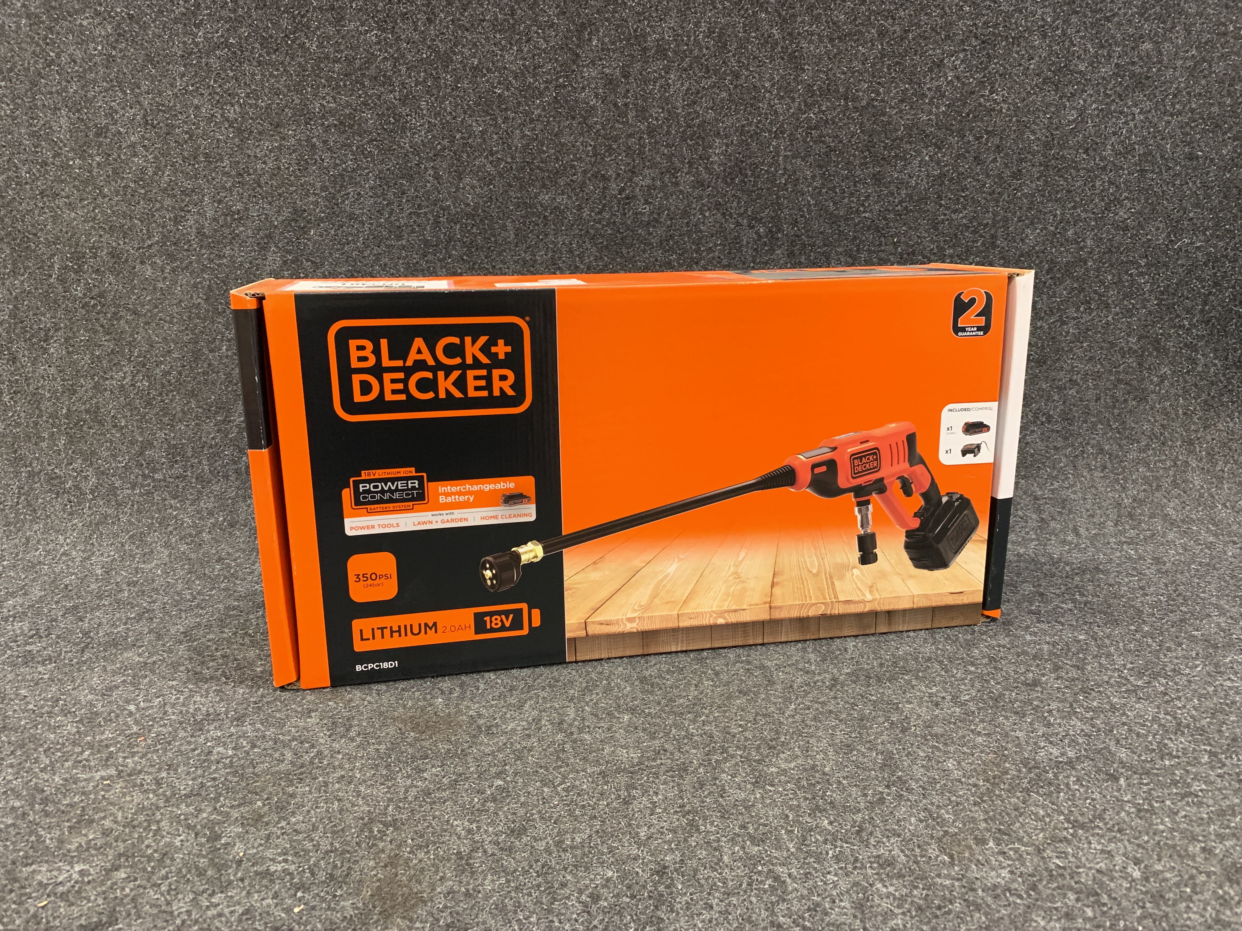 Intermediate pressure washer Black & Decker BCPC18D1-QW 18V - PS